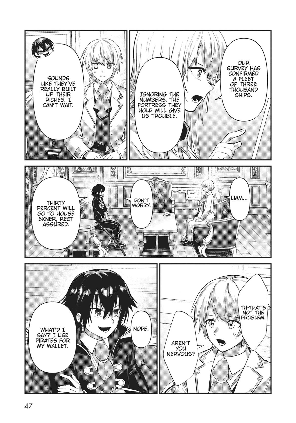 Ore wa Seikan Kokka no Akutoku Ryoushu! Chap 22 - Next Chap 23