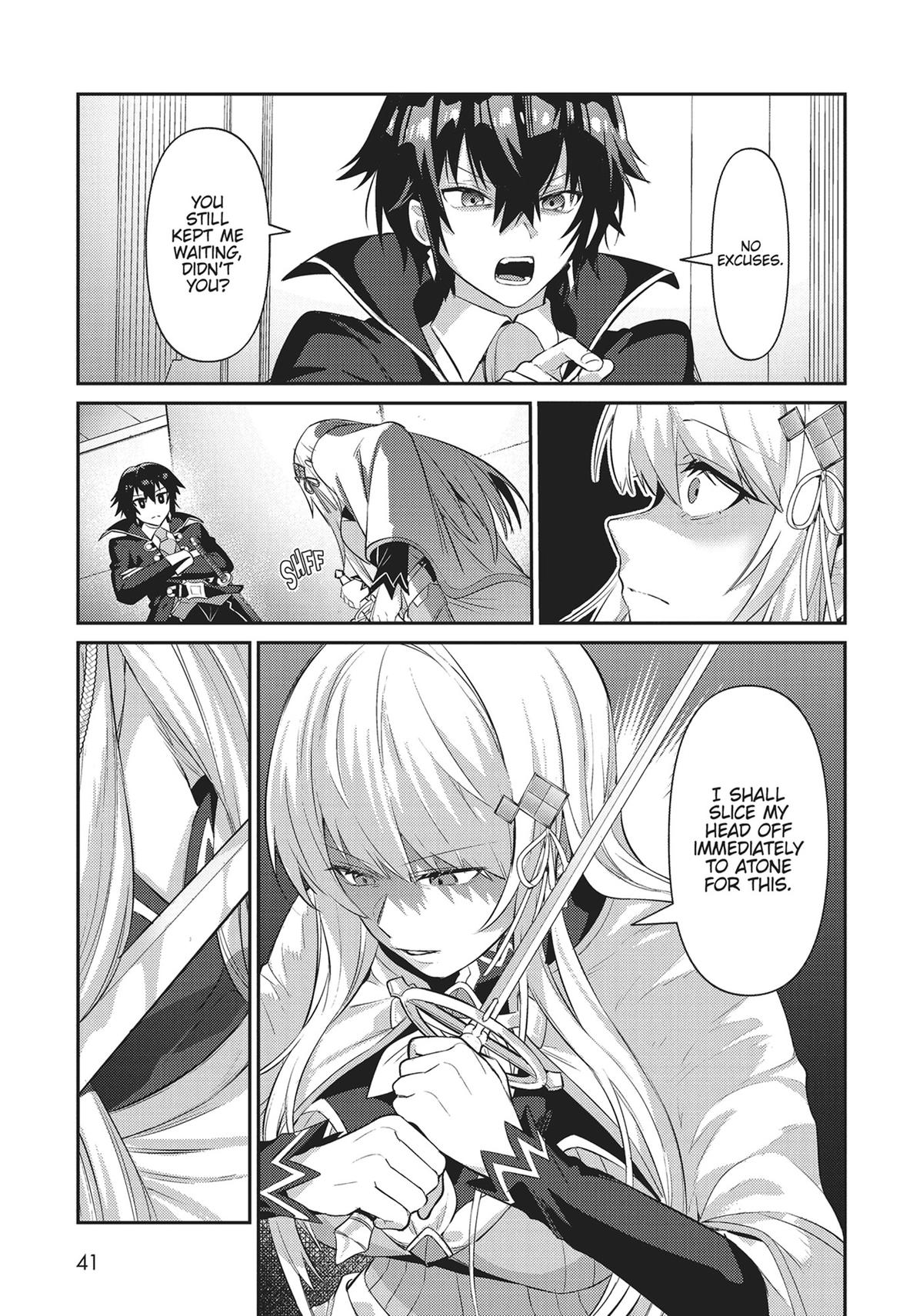 Ore wa Seikan Kokka no Akutoku Ryoushu! Chap 22 - Next Chap 23