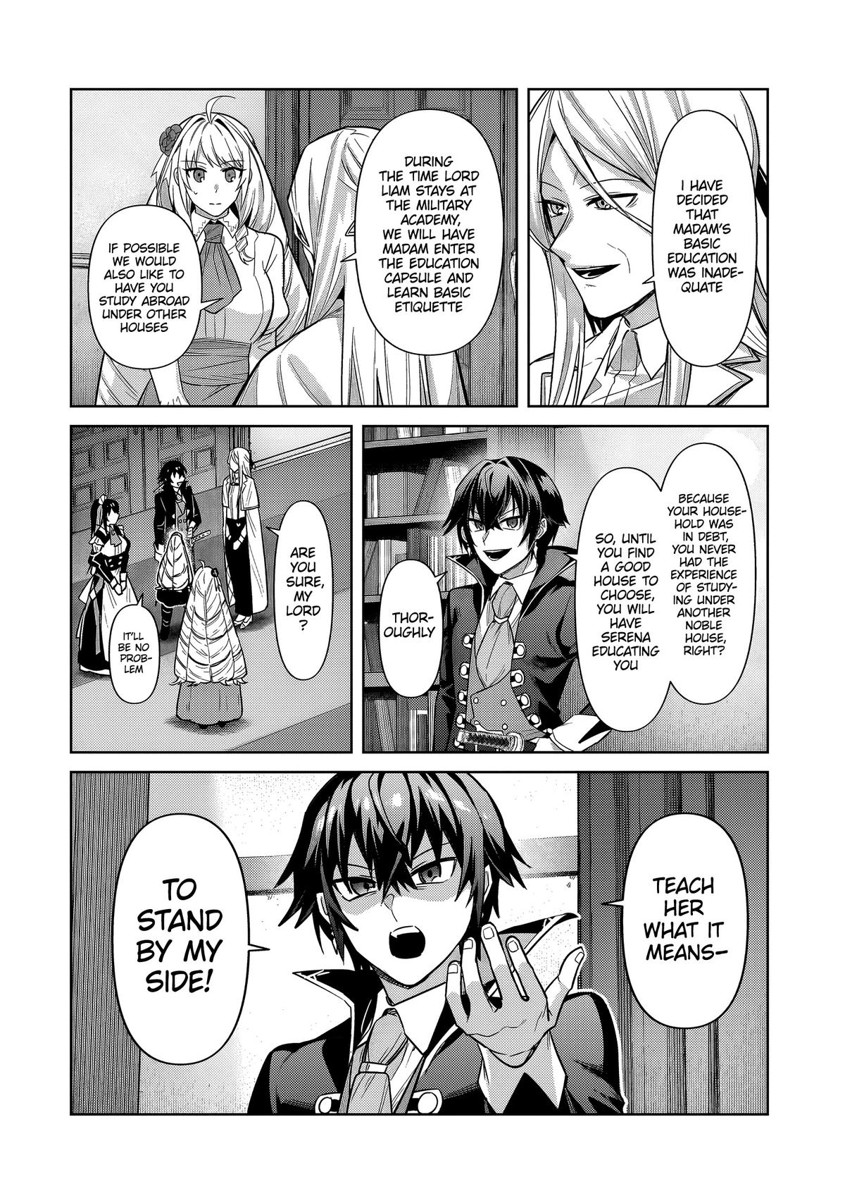 Ore wa Seikan Kokka no Akutoku Ryoushu! Chap 37.2 - Next Chap 38.2