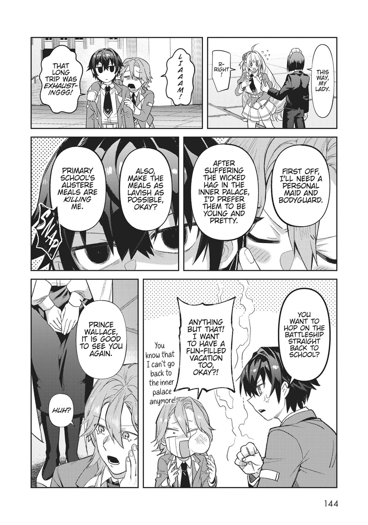 Ore wa Seikan Kokka no Akutoku Ryoushu! Chap 35 - Next Chap 36