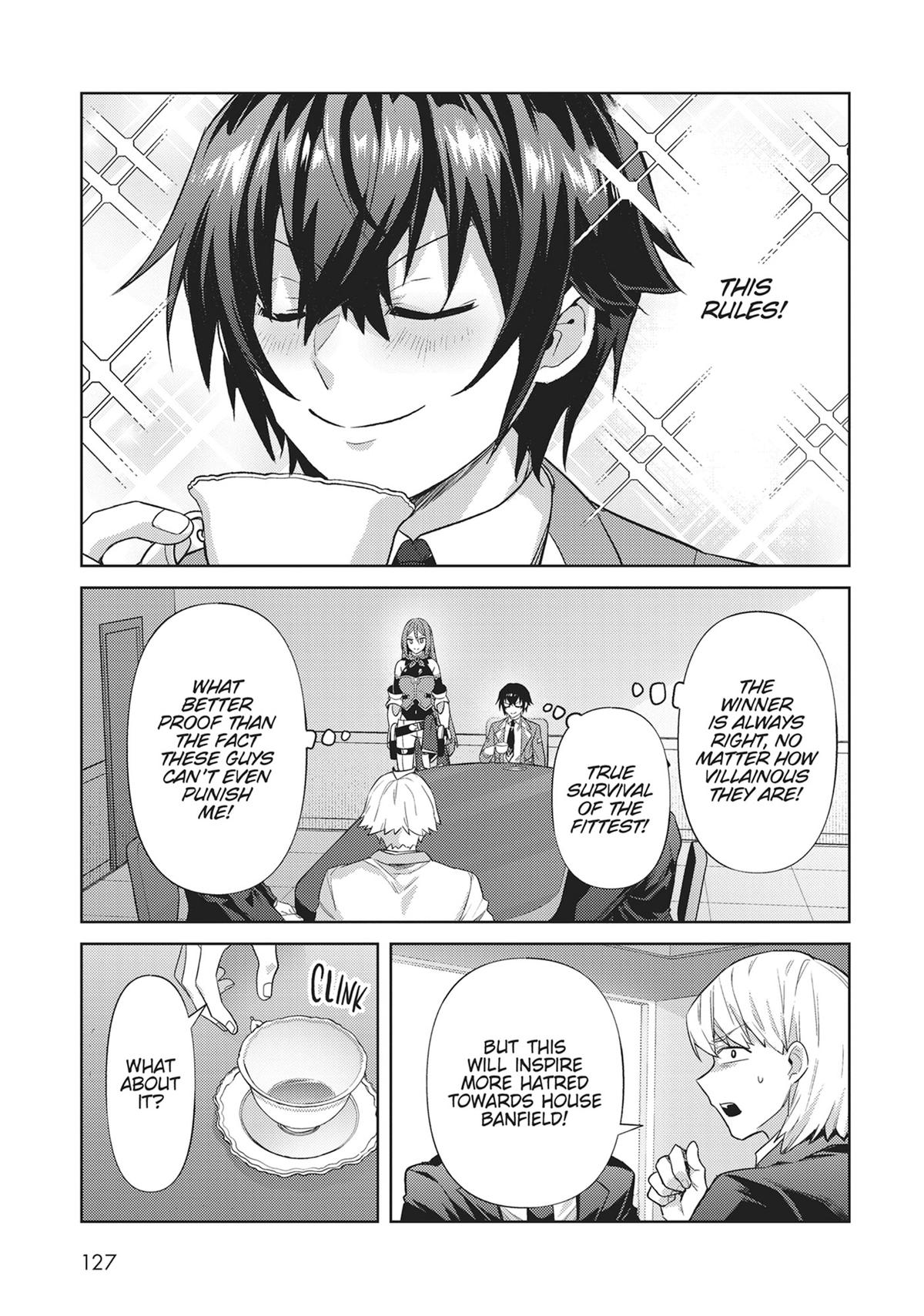 Ore wa Seikan Kokka no Akutoku Ryoushu! Chap 35 - Next Chap 36