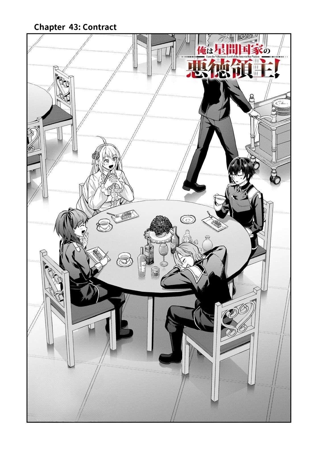 Ore wa Seikan Kokka no Akutoku Ryoushu! Chap 43 - Next Chap 44