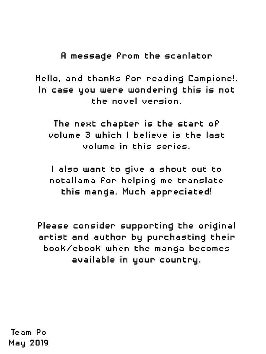 Campione! Chap 7 - Next Chap 8