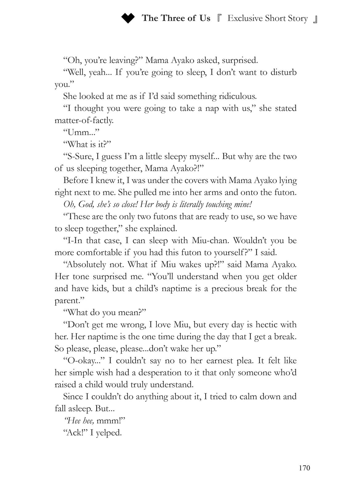 You Like Me, Not My Daughter?! Chap 5 - Next Chap 6