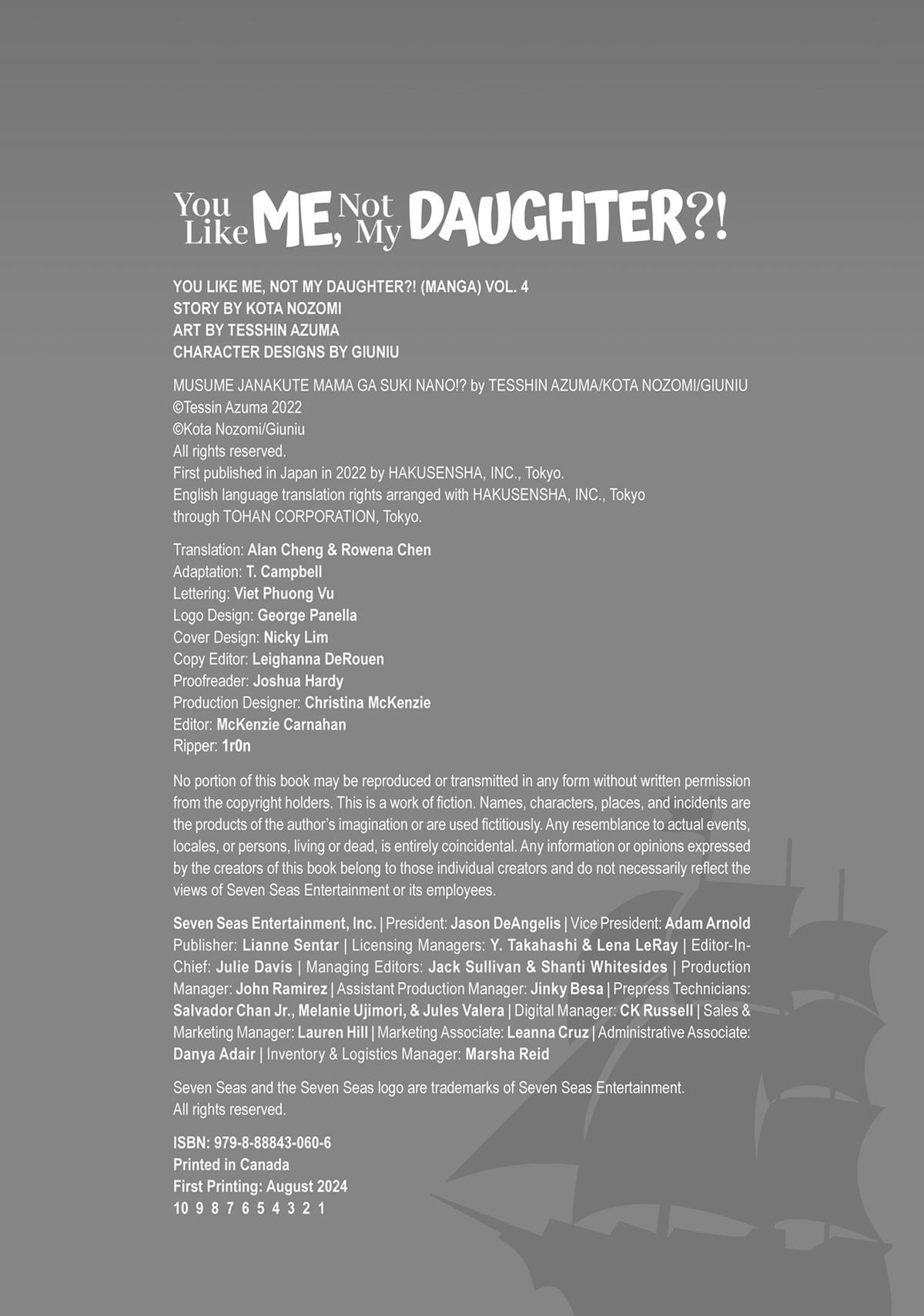 You Like Me, Not My Daughter?! Chap 20 - Next Chap 21