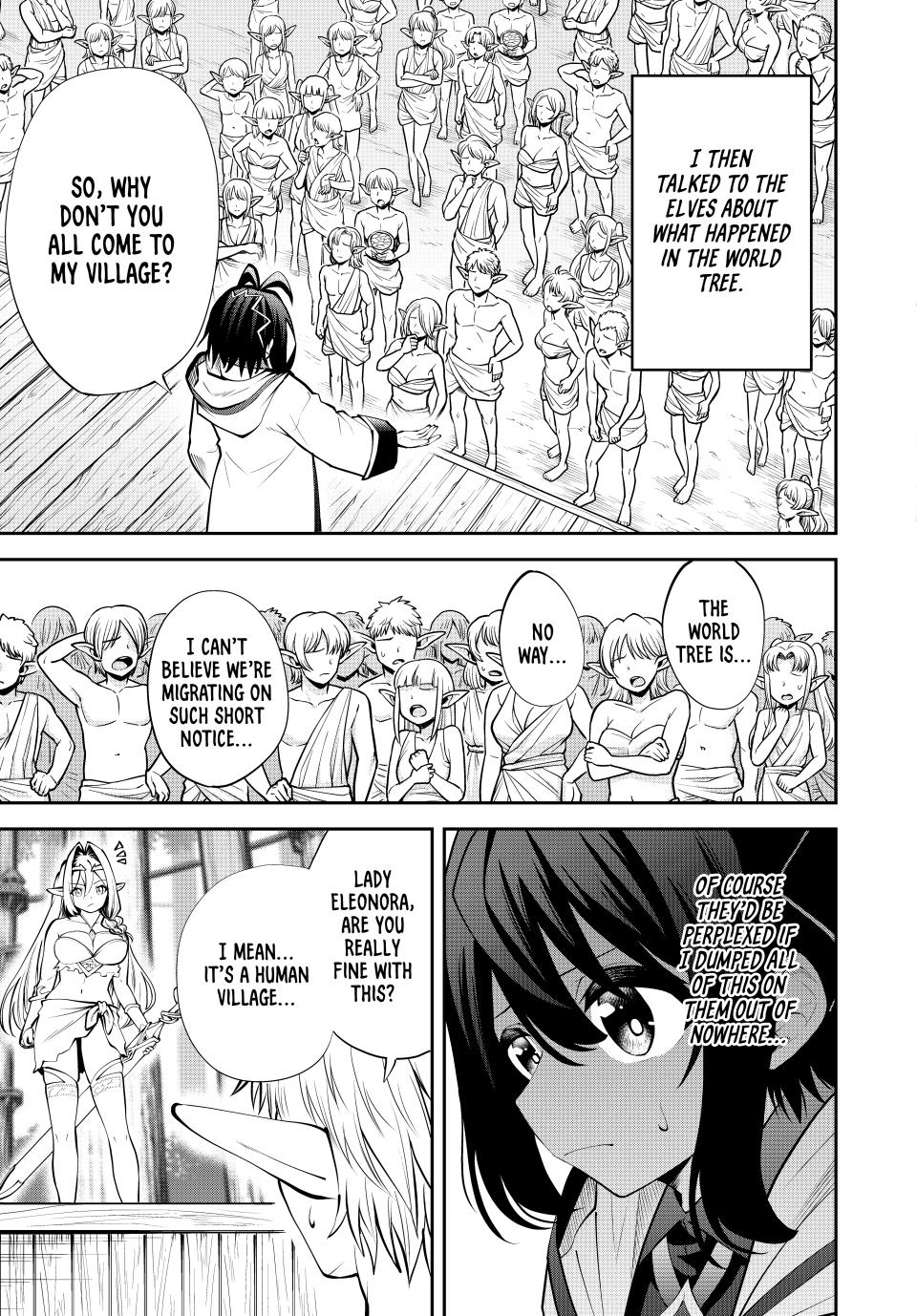 Tsuihou sareta Tensei Ouji Auto Craft Skill de Ryouchi wo Bakusoku de Kaitaku shi Saikyou no Mura wo Tsukutteshimau: Saikyou Craft Skill de Hajimeru Rakuraku Ryouchi Kaitaku Slow Life Chap 35 - Next Chap 36