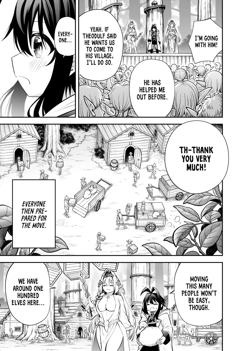Tsuihou sareta Tensei Ouji Auto Craft Skill de Ryouchi wo Bakusoku de Kaitaku shi Saikyou no Mura wo Tsukutteshimau: Saikyou Craft Skill de Hajimeru Rakuraku Ryouchi Kaitaku Slow Life Chap 35 - Next Chap 36