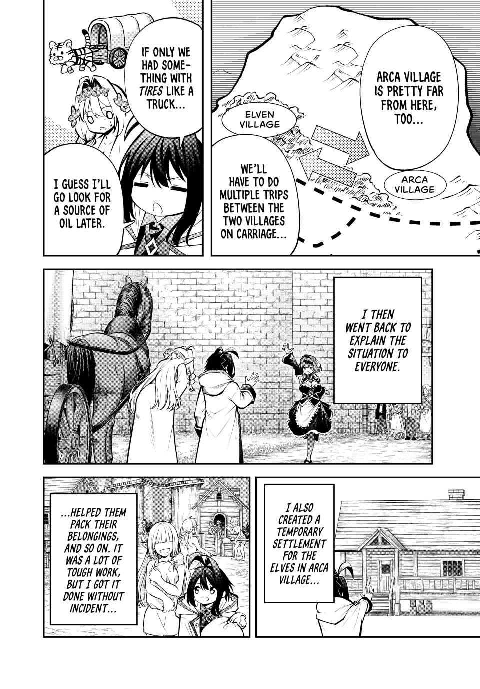 Tsuihou sareta Tensei Ouji Auto Craft Skill de Ryouchi wo Bakusoku de Kaitaku shi Saikyou no Mura wo Tsukutteshimau: Saikyou Craft Skill de Hajimeru Rakuraku Ryouchi Kaitaku Slow Life Chap 35 - Next Chap 36