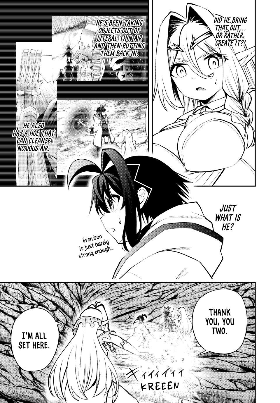 Tsuihou sareta Tensei Ouji Auto Craft Skill de Ryouchi wo Bakusoku de Kaitaku shi Saikyou no Mura wo Tsukutteshimau: Saikyou Craft Skill de Hajimeru Rakuraku Ryouchi Kaitaku Slow Life Chap 32 - Next Chap 33