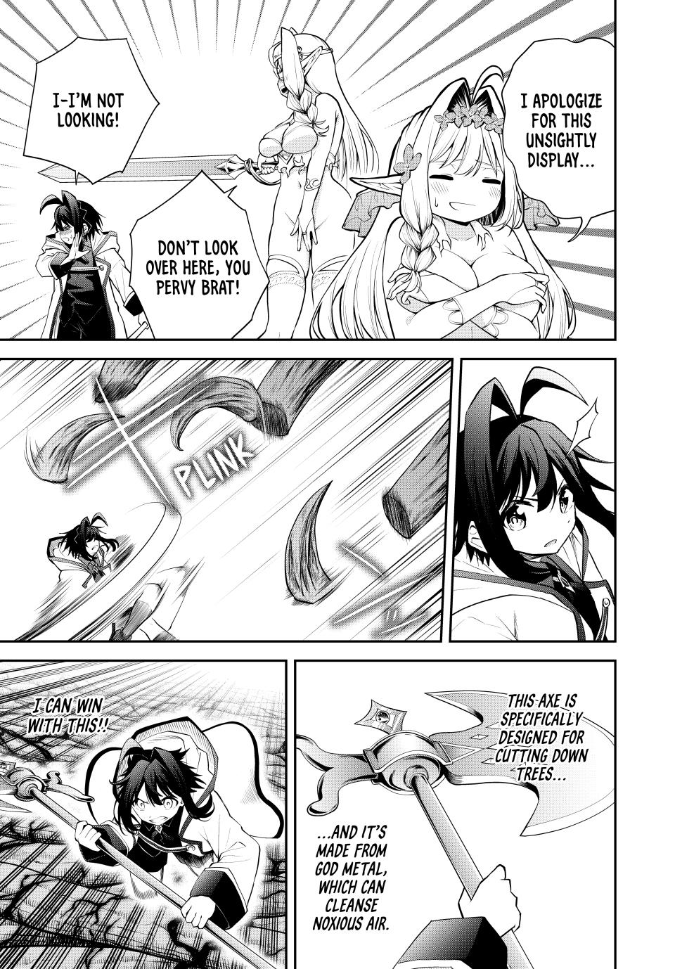 Tsuihou sareta Tensei Ouji Auto Craft Skill de Ryouchi wo Bakusoku de Kaitaku shi Saikyou no Mura wo Tsukutteshimau: Saikyou Craft Skill de Hajimeru Rakuraku Ryouchi Kaitaku Slow Life Chap 33 - Next Chap 34