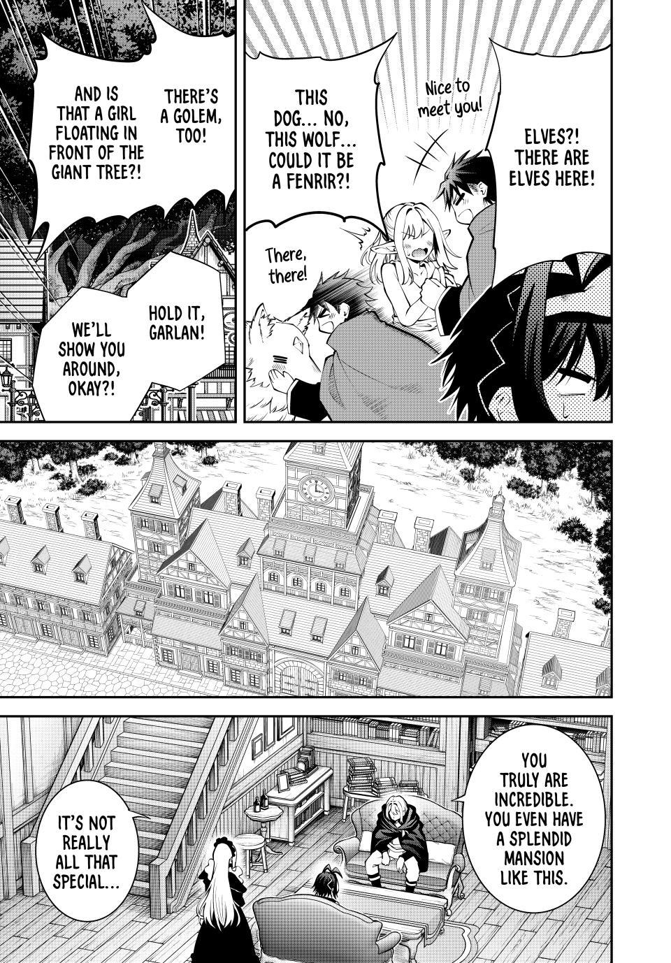 Tsuihou sareta Tensei Ouji Auto Craft Skill de Ryouchi wo Bakusoku de Kaitaku shi Saikyou no Mura wo Tsukutteshimau: Saikyou Craft Skill de Hajimeru Rakuraku Ryouchi Kaitaku Slow Life Chap 47 - Next Chap 48