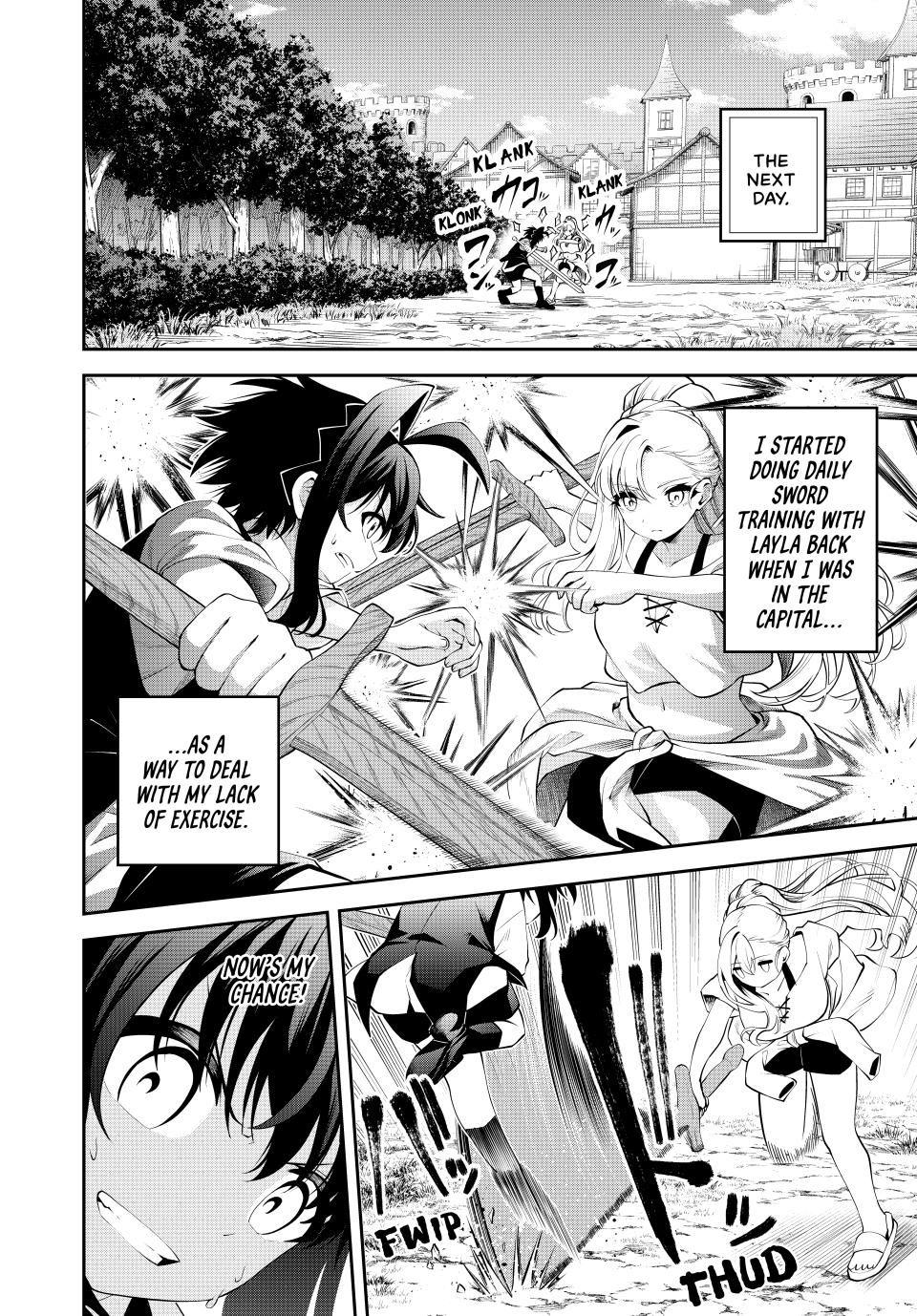 Tsuihou sareta Tensei Ouji Auto Craft Skill de Ryouchi wo Bakusoku de Kaitaku shi Saikyou no Mura wo Tsukutteshimau: Saikyou Craft Skill de Hajimeru Rakuraku Ryouchi Kaitaku Slow Life Chap 46 - Next Chap 47