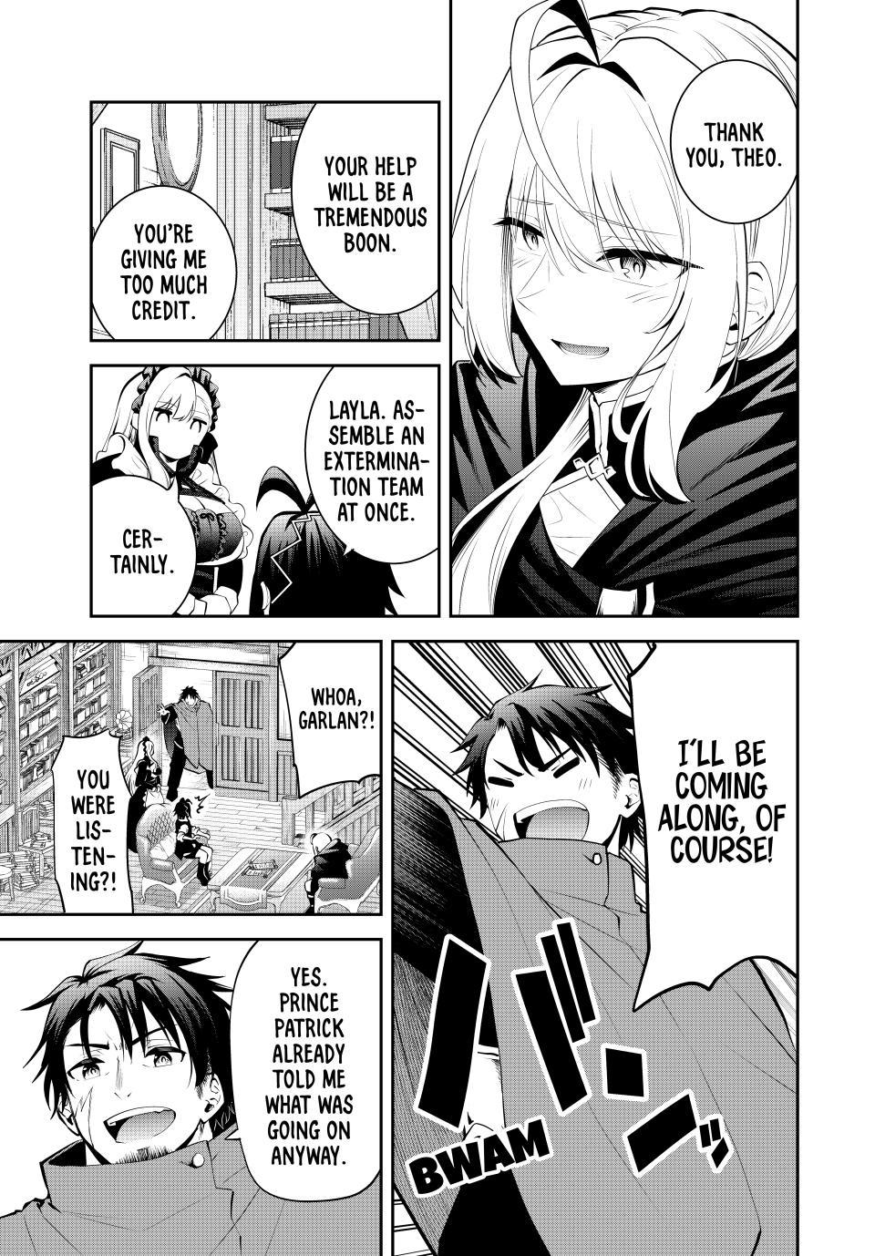 Tsuihou sareta Tensei Ouji Auto Craft Skill de Ryouchi wo Bakusoku de Kaitaku shi Saikyou no Mura wo Tsukutteshimau: Saikyou Craft Skill de Hajimeru Rakuraku Ryouchi Kaitaku Slow Life Chap 48 - Next Chap 49