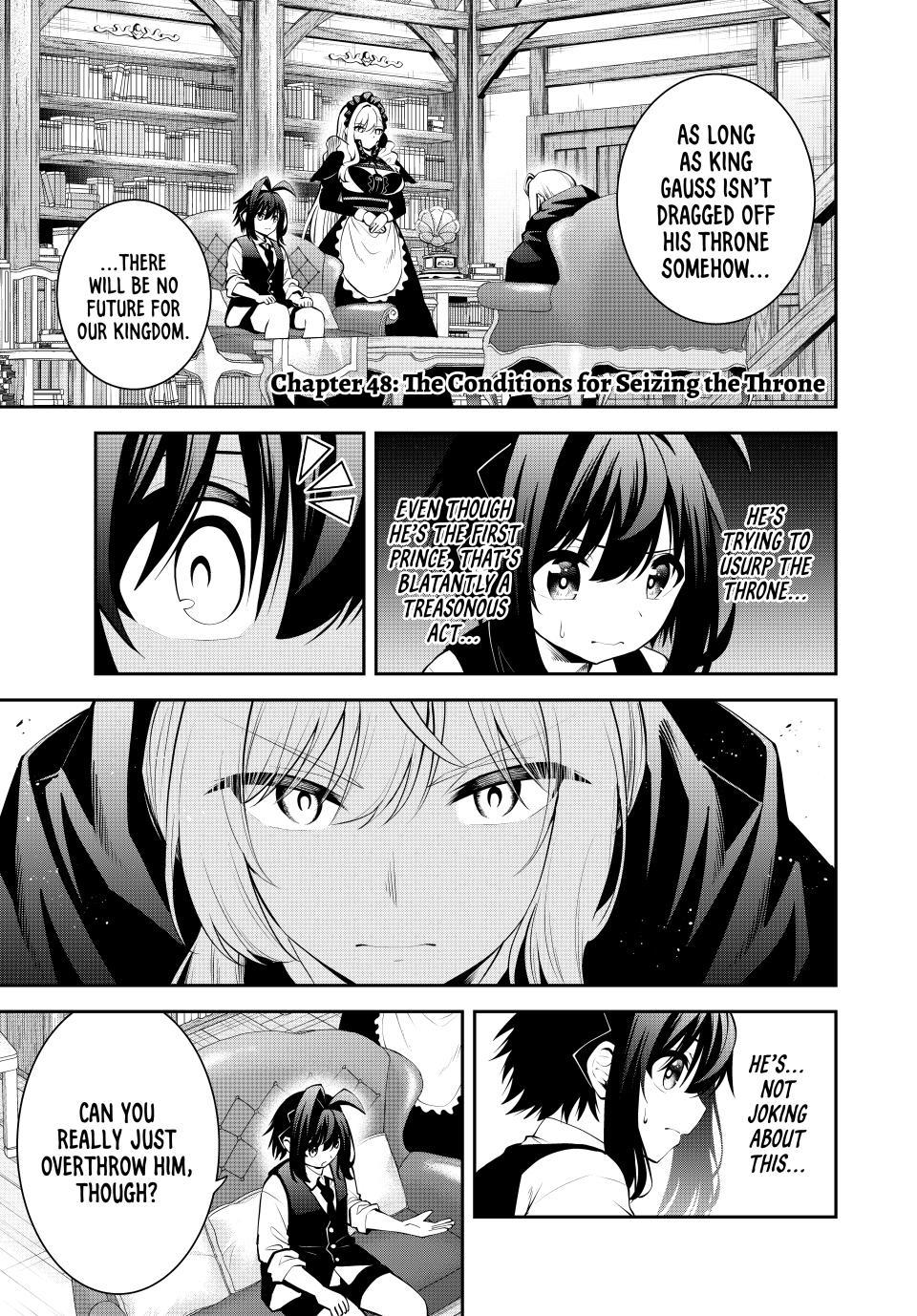 Tsuihou sareta Tensei Ouji Auto Craft Skill de Ryouchi wo Bakusoku de Kaitaku shi Saikyou no Mura wo Tsukutteshimau: Saikyou Craft Skill de Hajimeru Rakuraku Ryouchi Kaitaku Slow Life Chap 48 - Next Chap 49