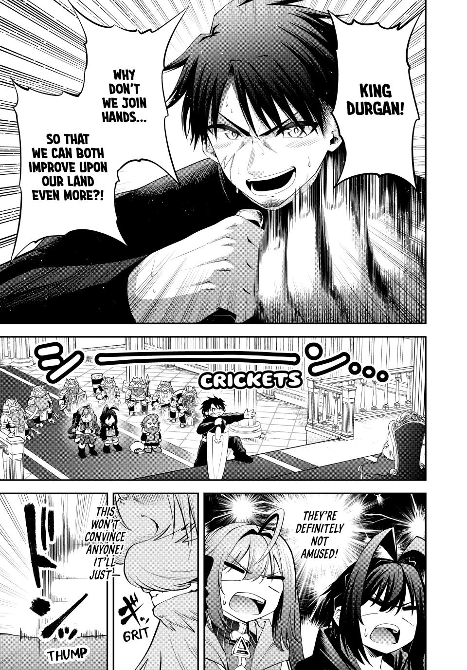 Tsuihou sareta Tensei Ouji Auto Craft Skill de Ryouchi wo Bakusoku de Kaitaku shi Saikyou no Mura wo Tsukutteshimau: Saikyou Craft Skill de Hajimeru Rakuraku Ryouchi Kaitaku Slow Life Chap 57 - Next Chap 58