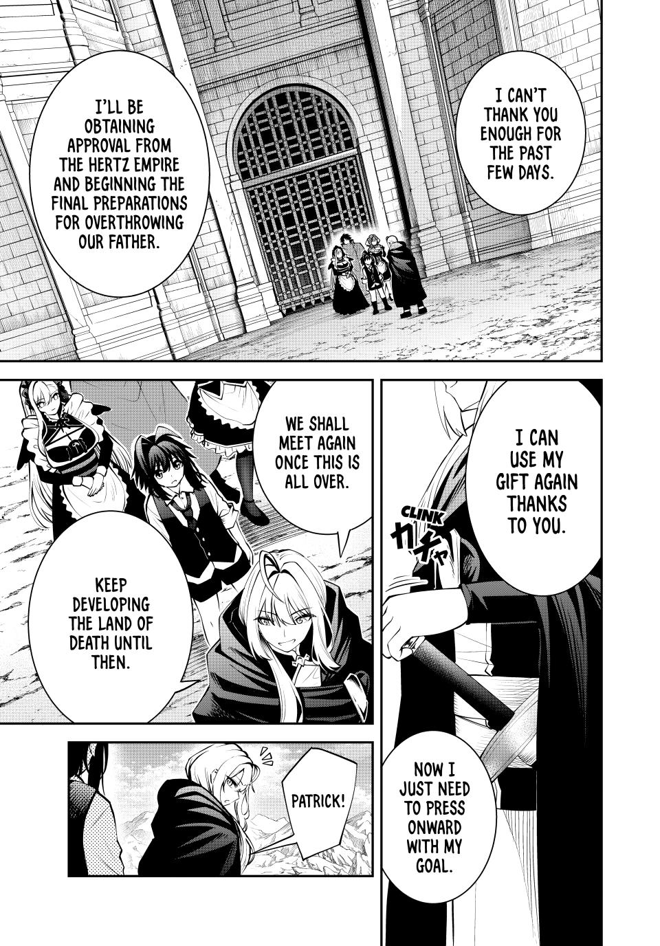 Tsuihou sareta Tensei Ouji Auto Craft Skill de Ryouchi wo Bakusoku de Kaitaku shi Saikyou no Mura wo Tsukutteshimau: Saikyou Craft Skill de Hajimeru Rakuraku Ryouchi Kaitaku Slow Life Chap 54 - Next Chap 55