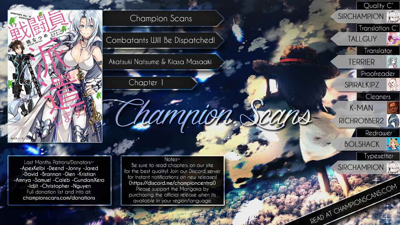 Sentouin, Hakenshimasu! Chap 1 - Next Chap 2