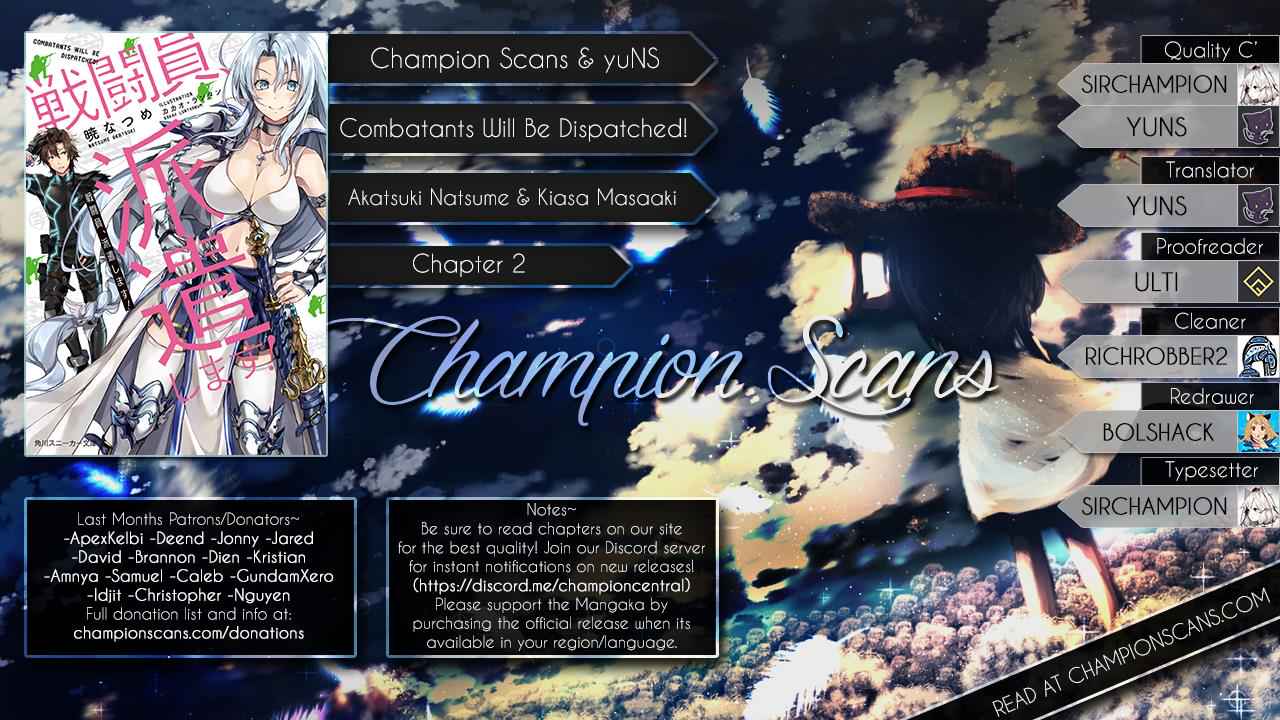 Sentouin, Hakenshimasu! Chap 2 - Next Chap 3