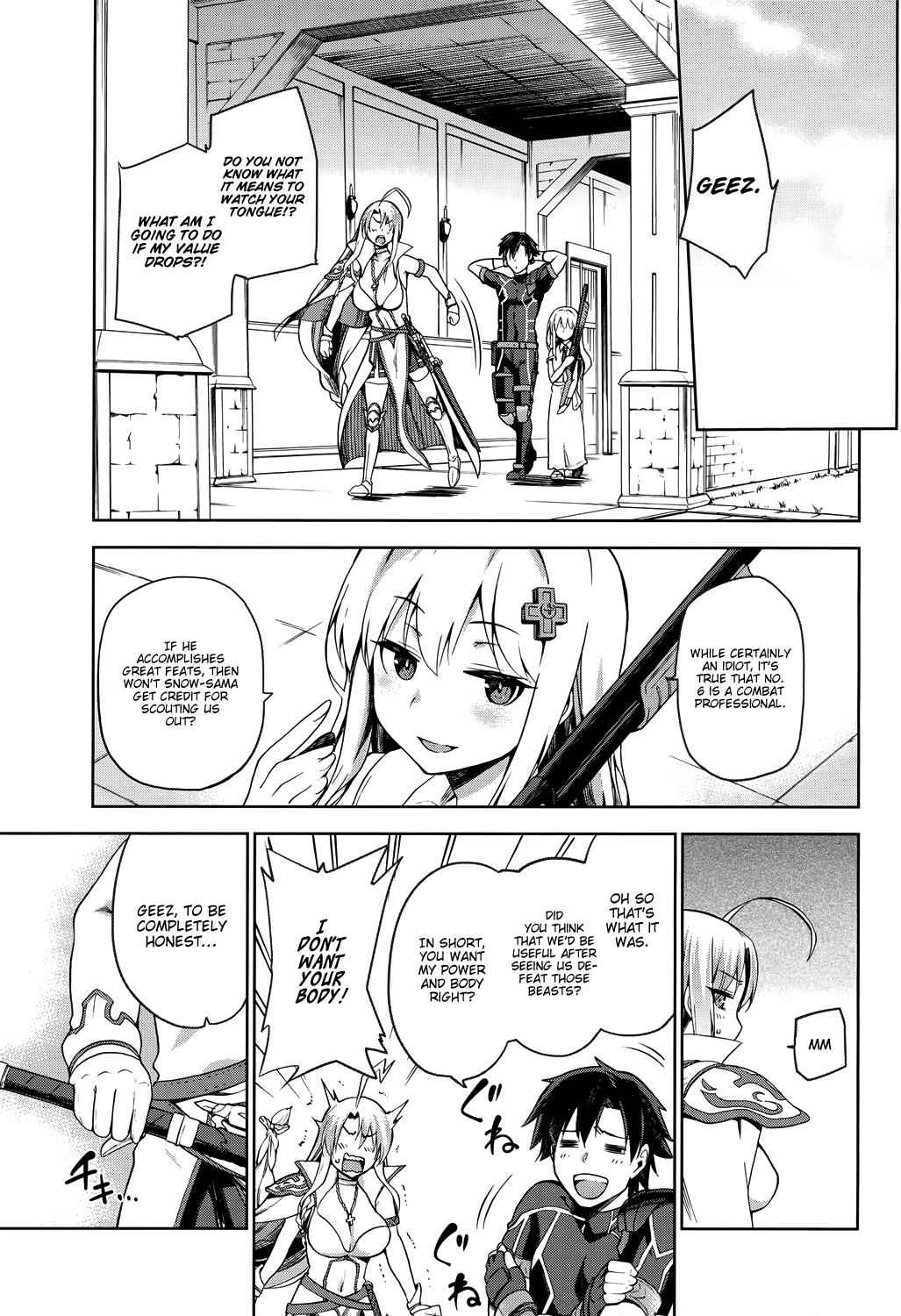 Sentouin, Hakenshimasu! Chap 2 - Next Chap 3