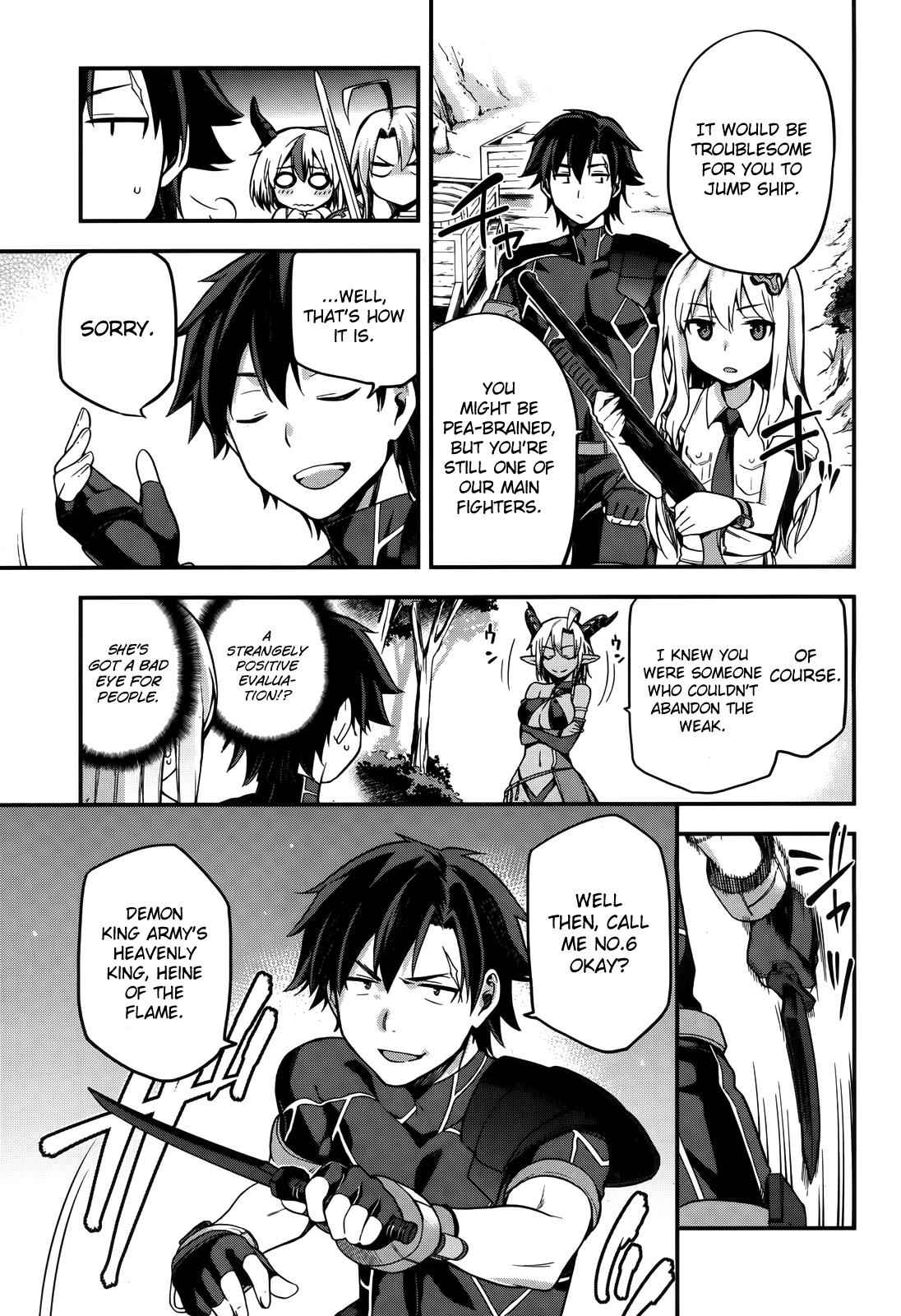Sentouin, Hakenshimasu! Chap 4 - Next Chap 5