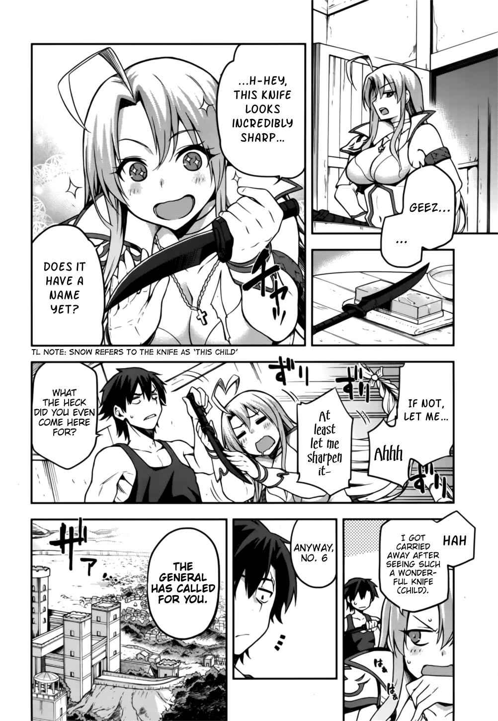 Sentouin, Hakenshimasu! Chap 8 - Next Chap 9