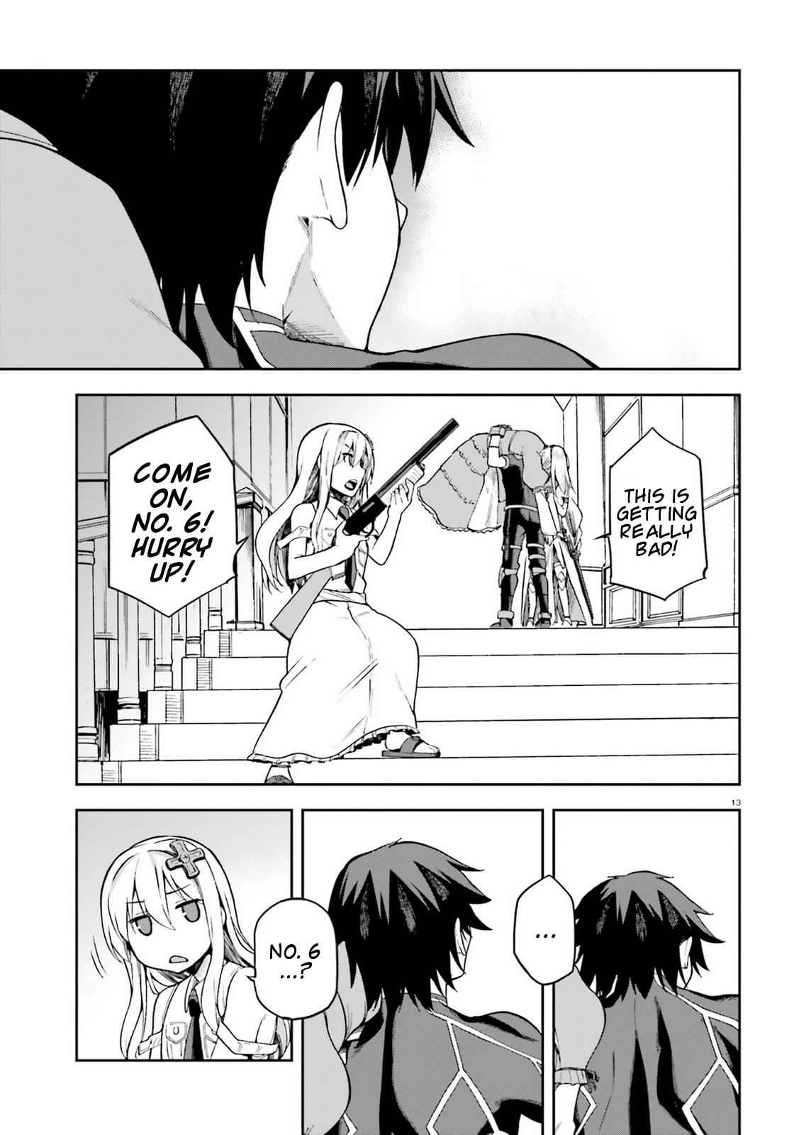 Sentouin, Hakenshimasu! Chap 14 - Next Chap 15