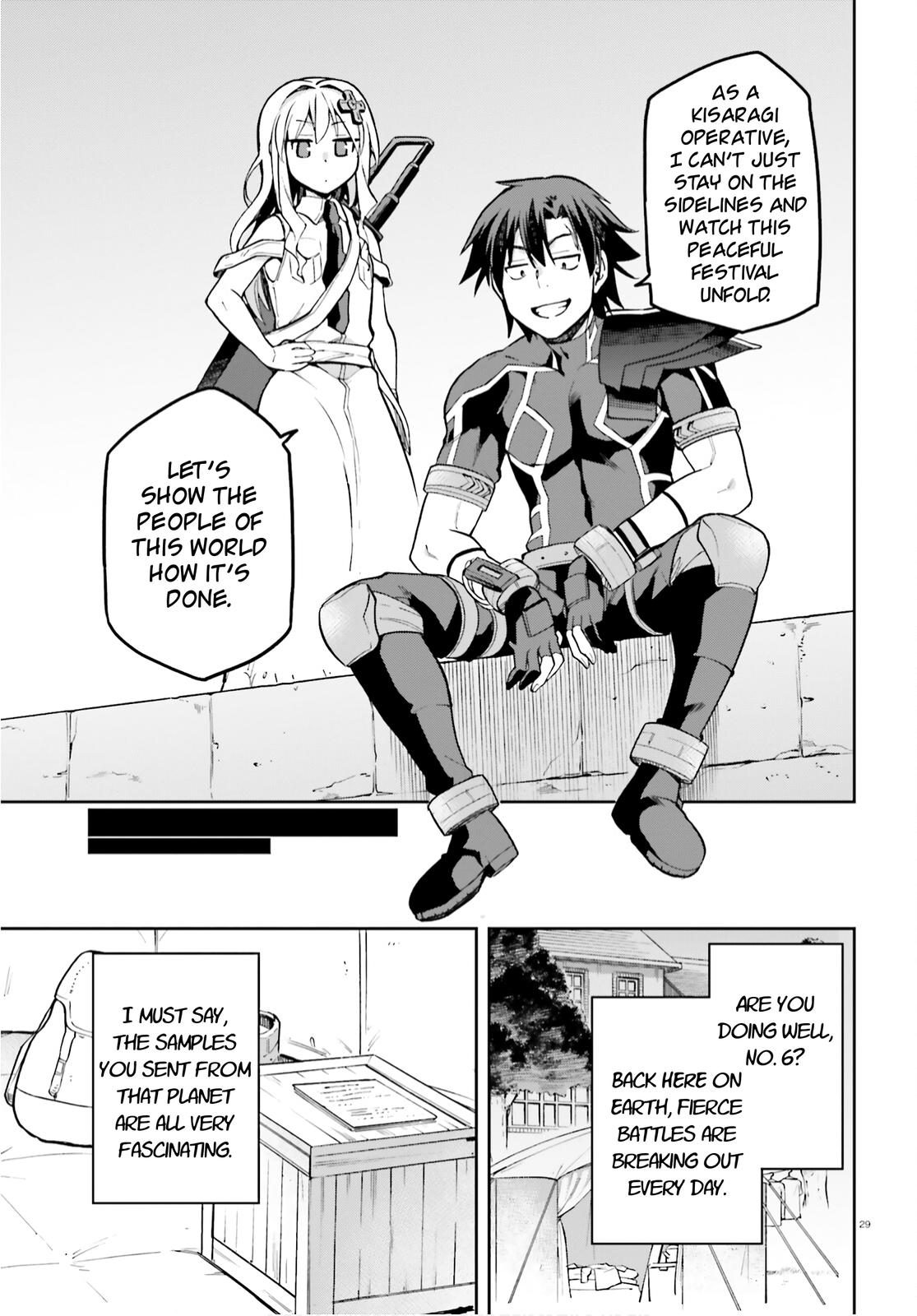 Sentouin, Hakenshimasu! Chap 34 - Next Chap 35