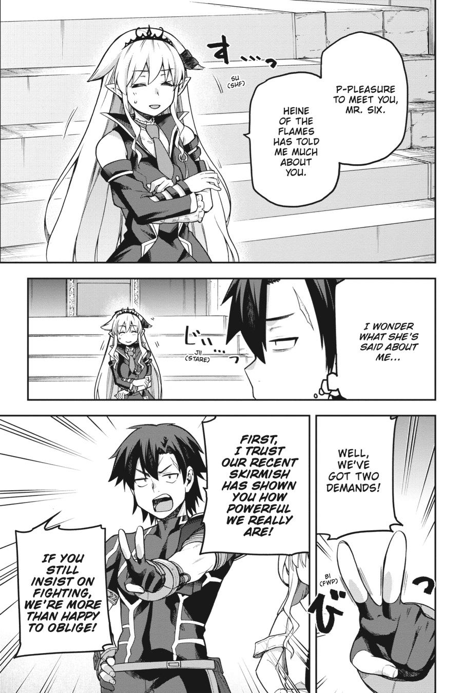 Sentouin, Hakenshimasu! Chap 54 - Next Chap 55