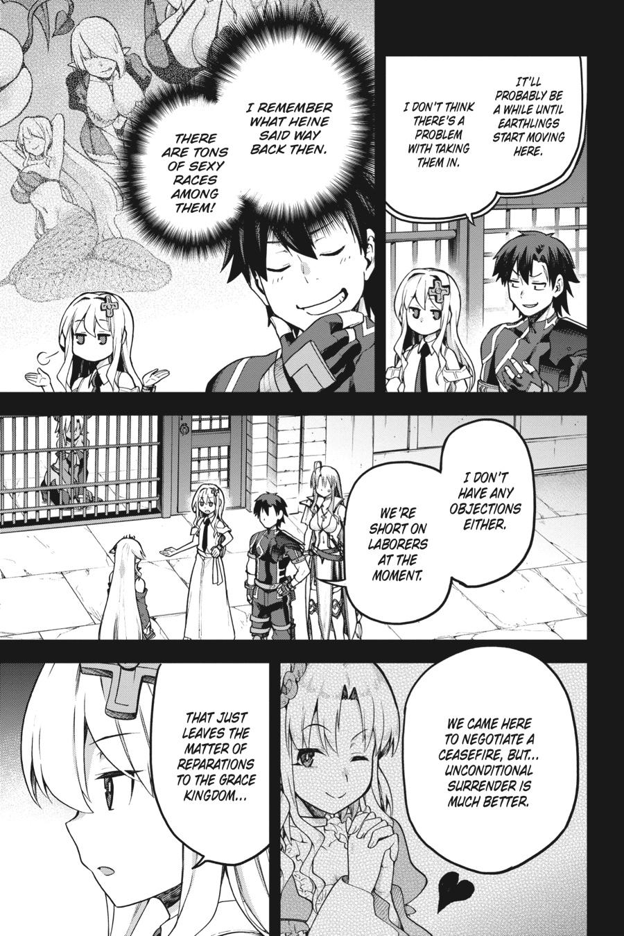 Sentouin, Hakenshimasu! Chap 55 - Next Chap 56