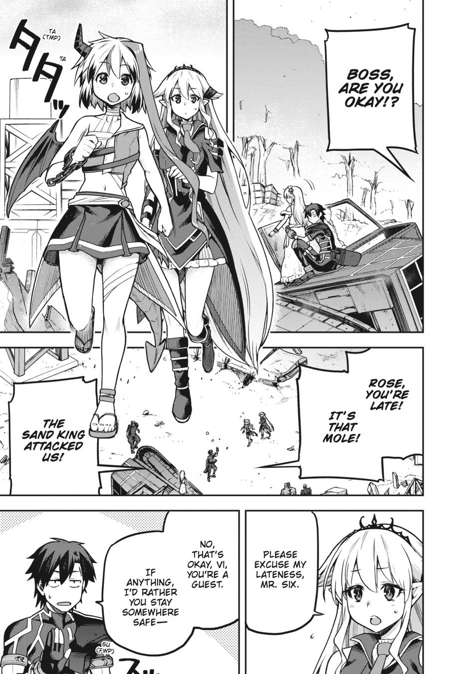 Sentouin, Hakenshimasu! Chap 56 - Next Chap 57