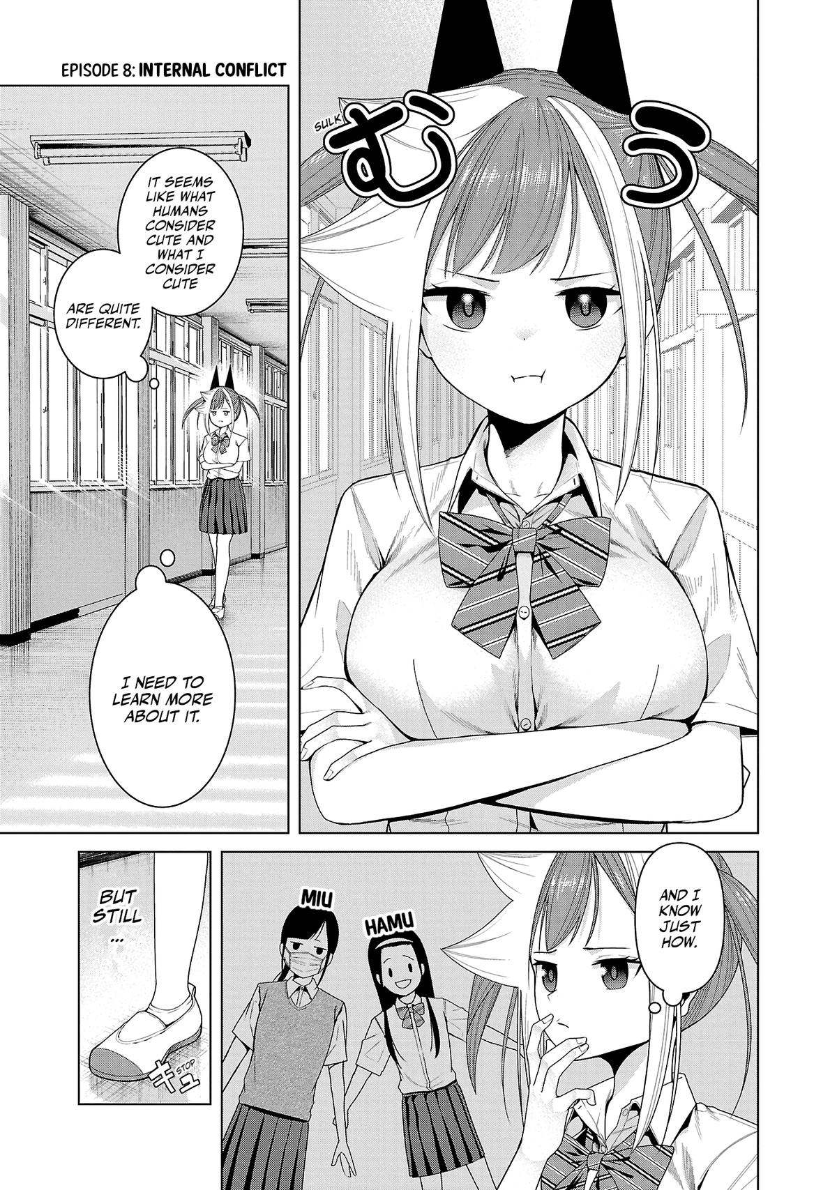 Kaijin Mira no Dai 2 Keitai ga Kawaisugiru Chap 8 - Next Chap 9