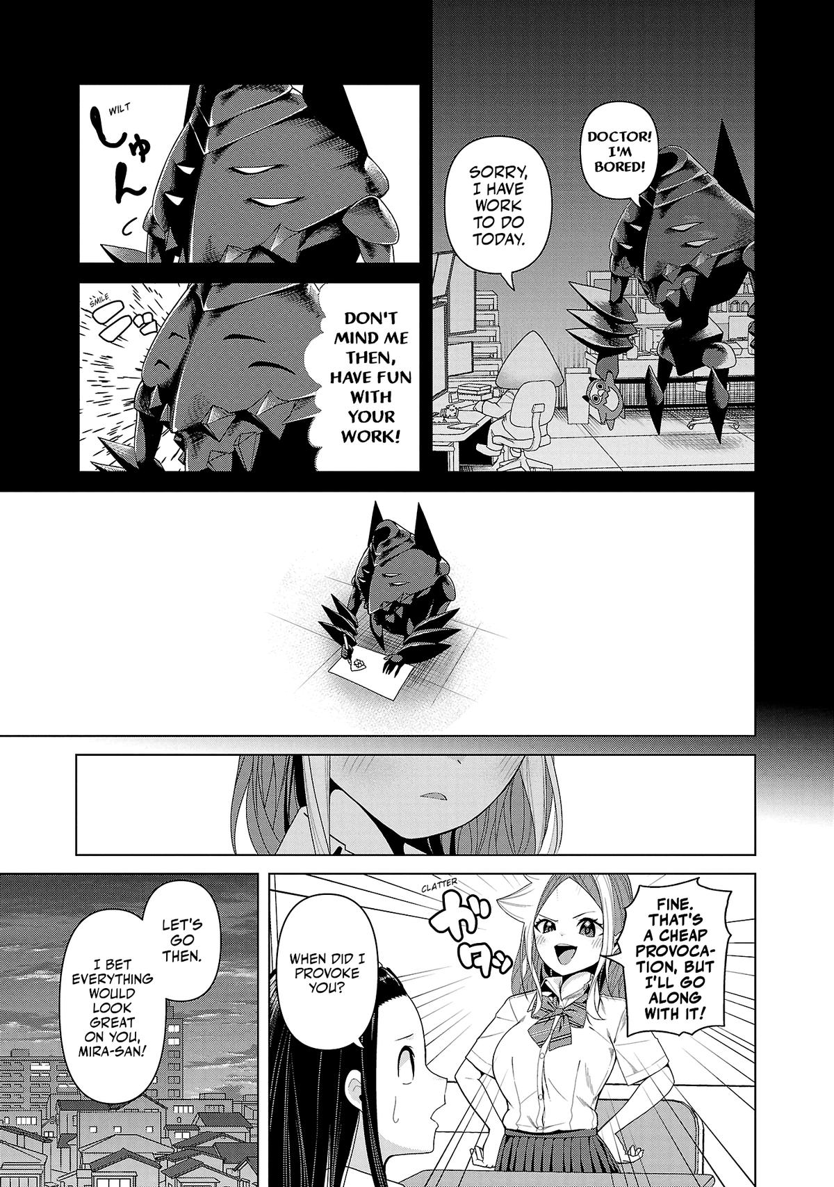 Kaijin Mira no Dai 2 Keitai ga Kawaisugiru Chap 8 - Next Chap 9