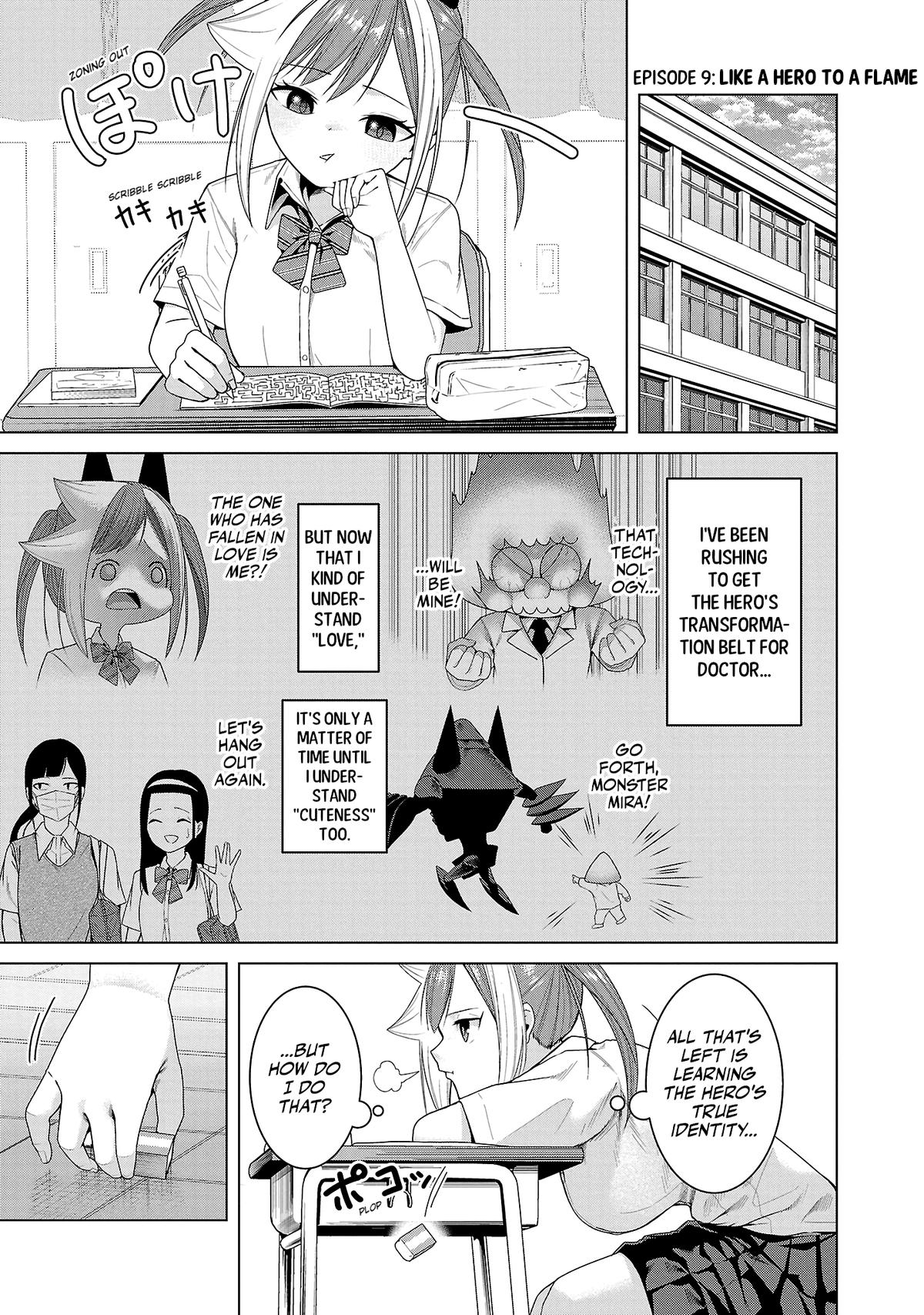 Kaijin Mira no Dai 2 Keitai ga Kawaisugiru Chap 9 - Next Chap 10