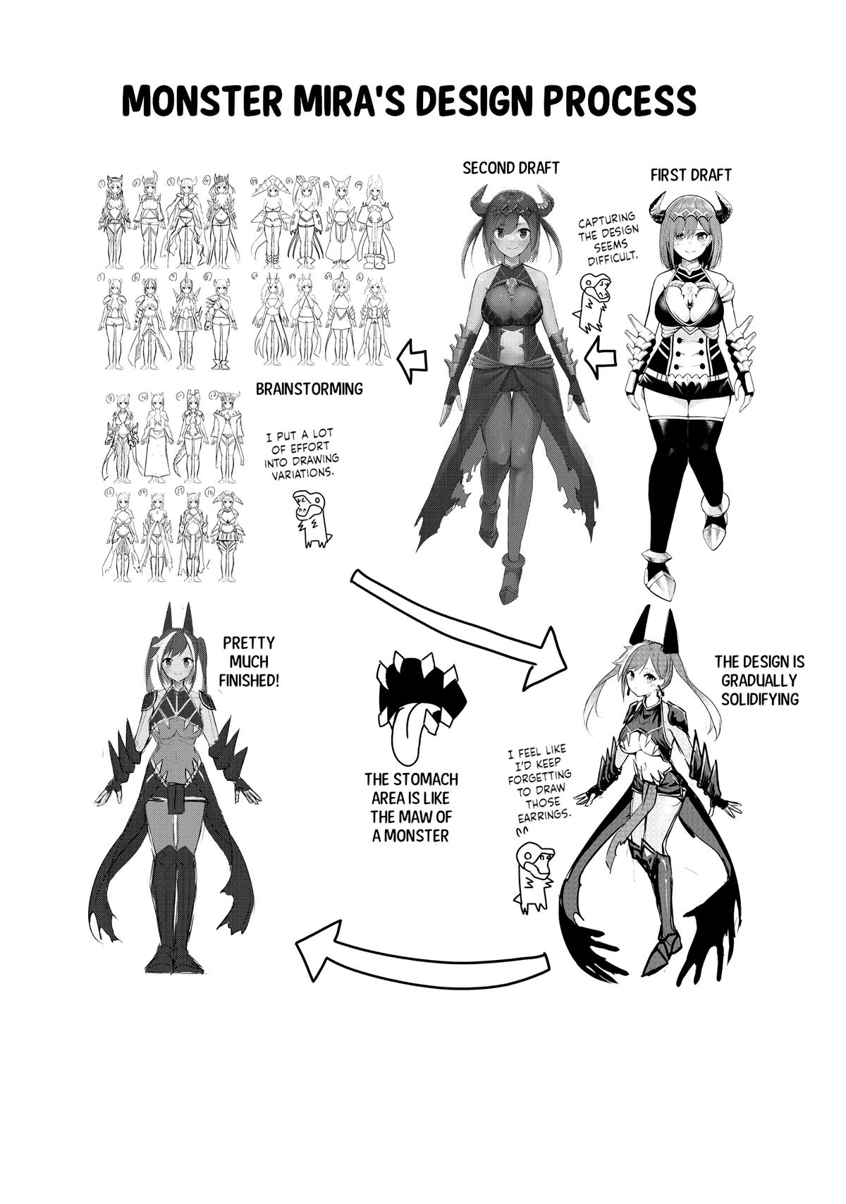 Kaijin Mira no Dai 2 Keitai ga Kawaisugiru Chap 9.5 - Next Chap 10.5