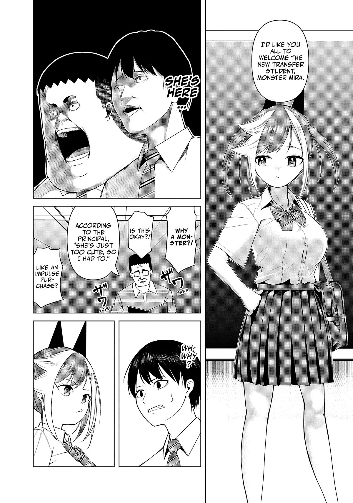 Kaijin Mira no Dai 2 Keitai ga Kawaisugiru Chap 3 - Next Chap 4