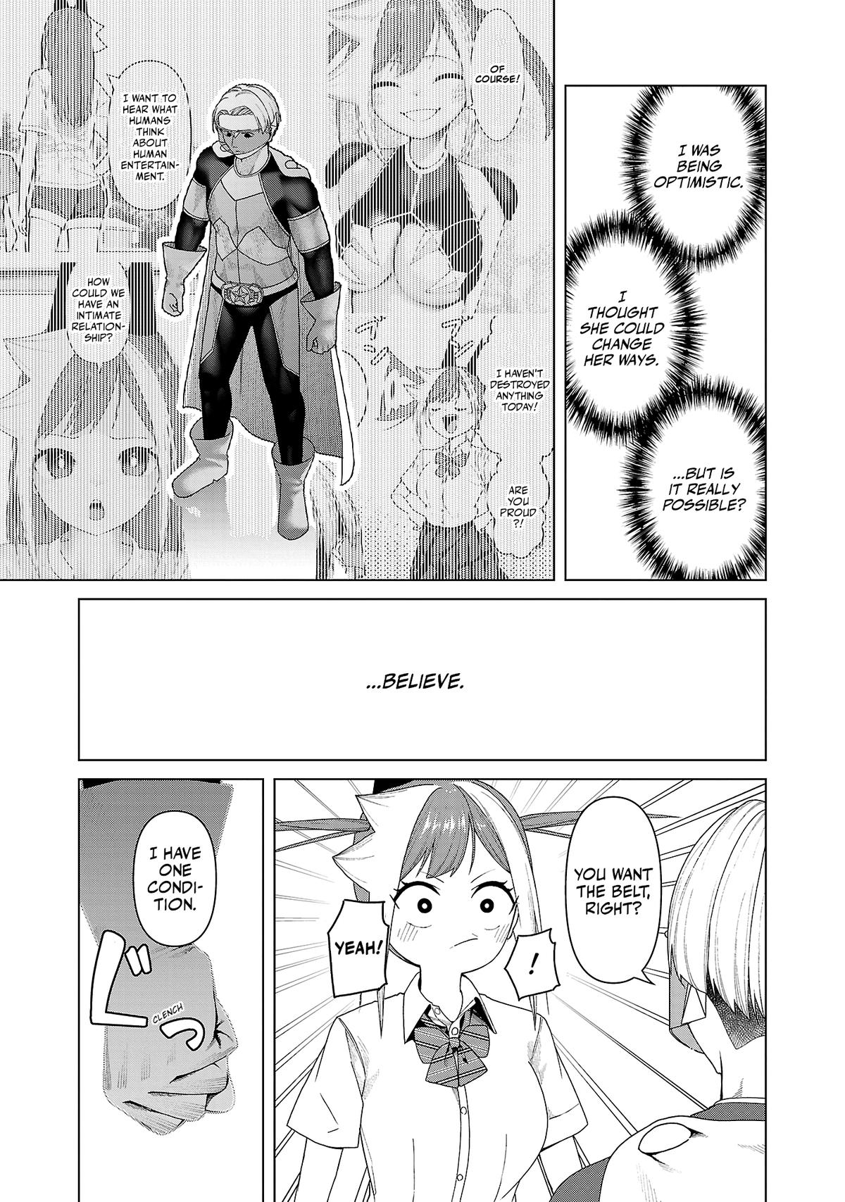 Kaijin Mira no Dai 2 Keitai ga Kawaisugiru Chap 16 - Next Chap 17