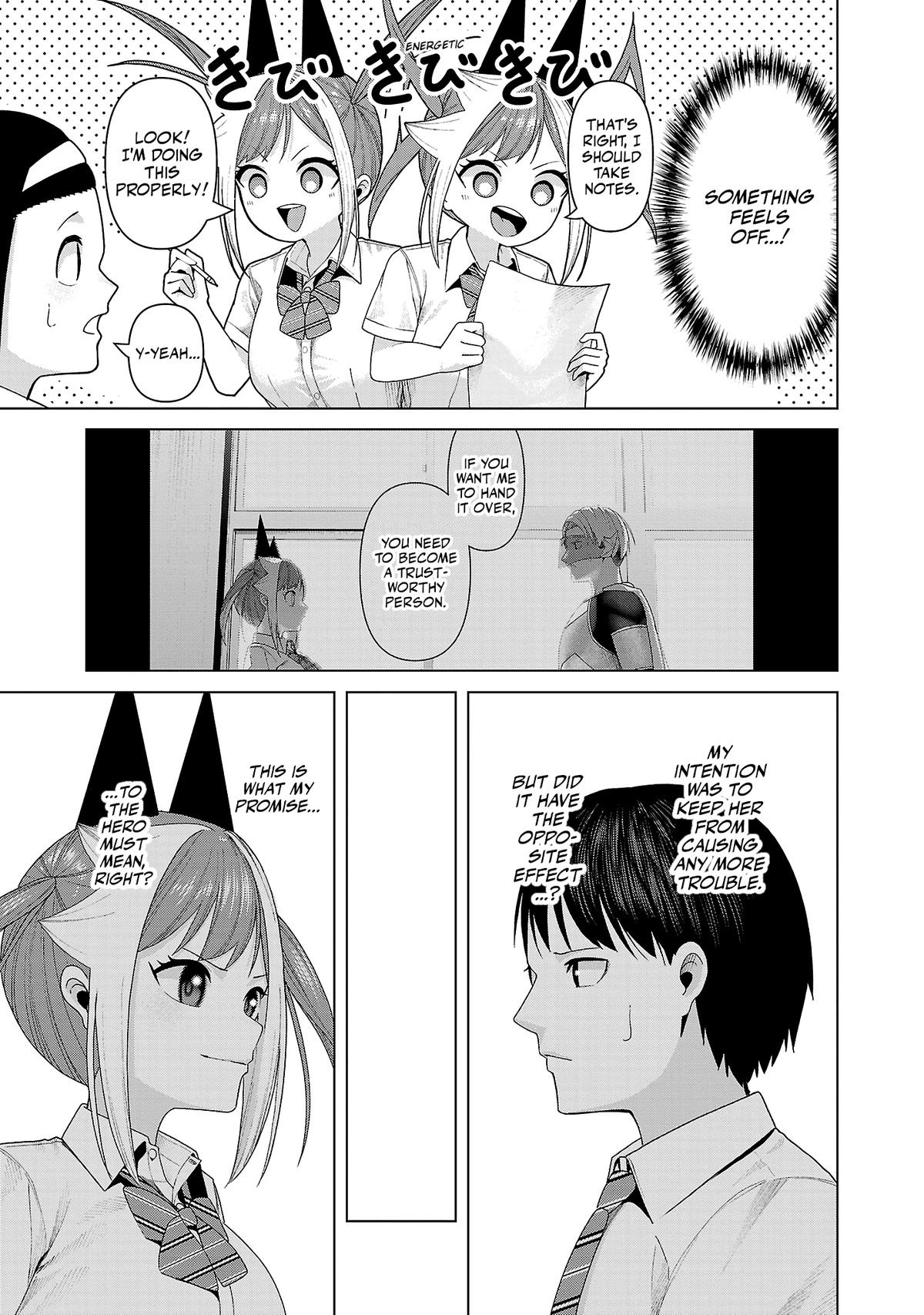 Kaijin Mira no Dai 2 Keitai ga Kawaisugiru Chap 18 - Next Chap 19