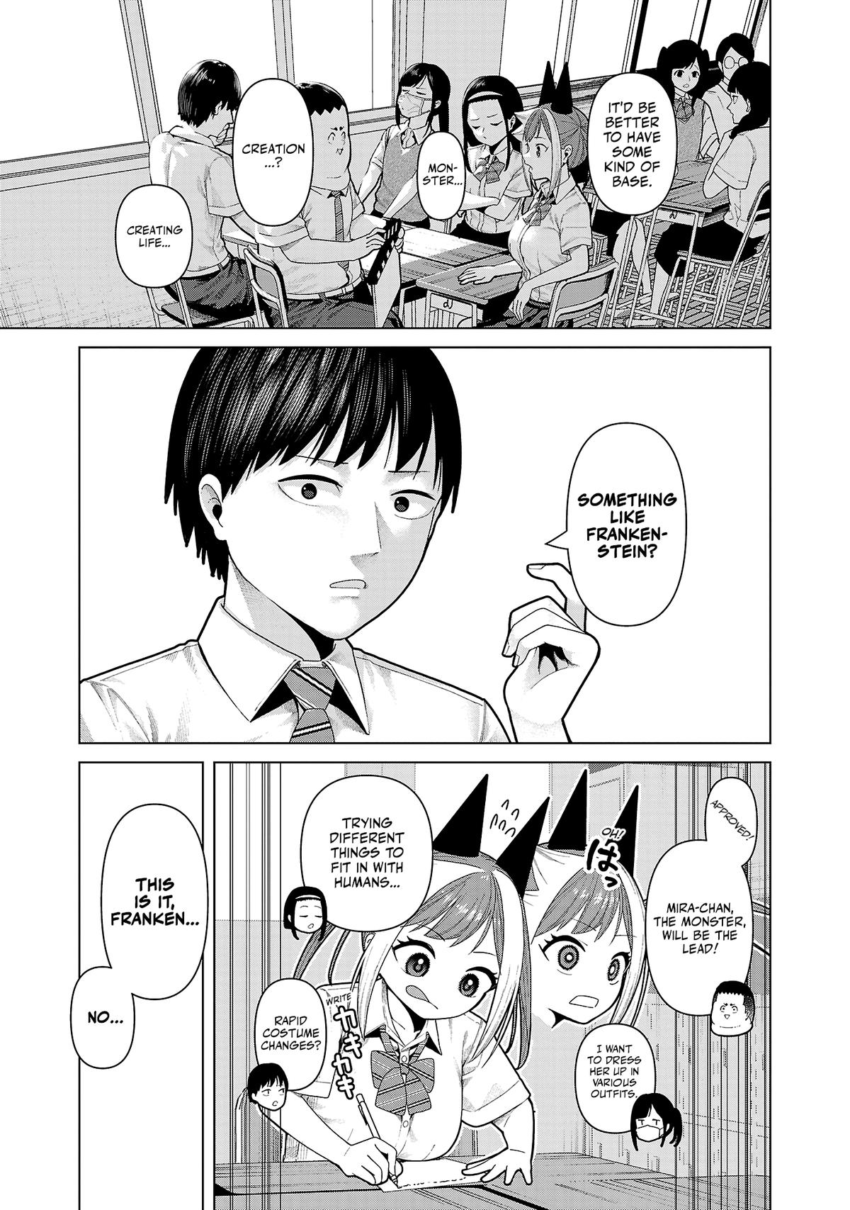 Kaijin Mira no Dai 2 Keitai ga Kawaisugiru Chap 18 - Next Chap 19