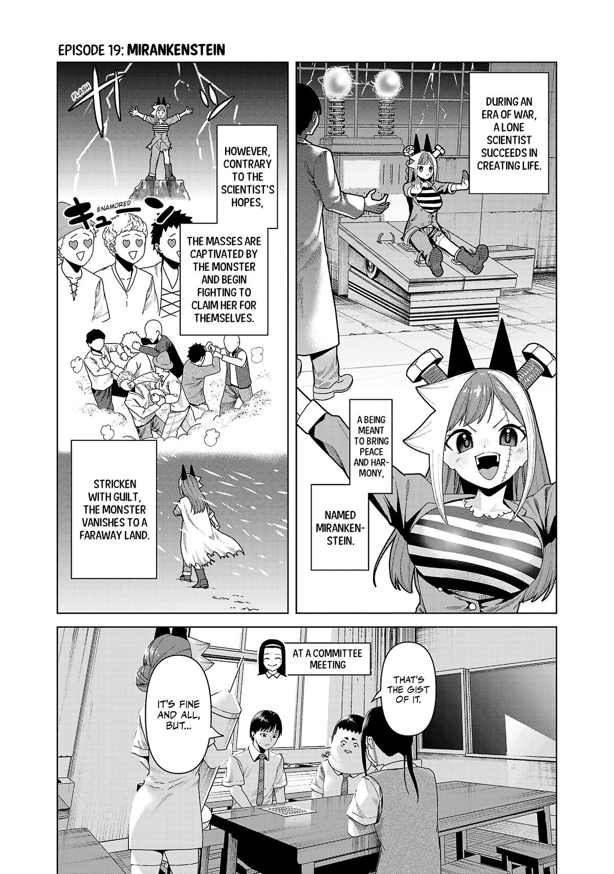 Kaijin Mira no Dai 2 Keitai ga Kawaisugiru Chap 19 - Next Chap 20