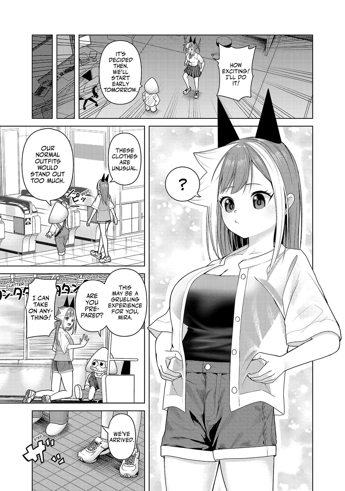 Kaijin Mira no Dai 2 Keitai ga Kawaisugiru Chap 10 - Next Chap 11