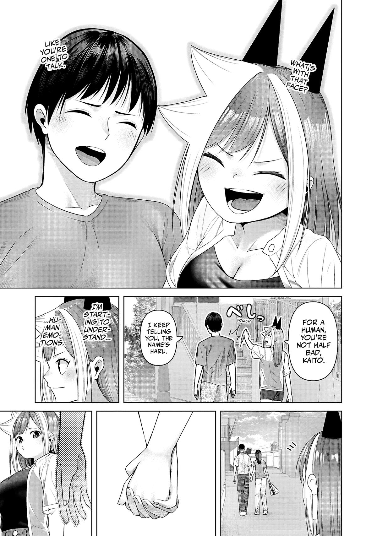 Kaijin Mira no Dai 2 Keitai ga Kawaisugiru Chap 12 - Next Chap 13