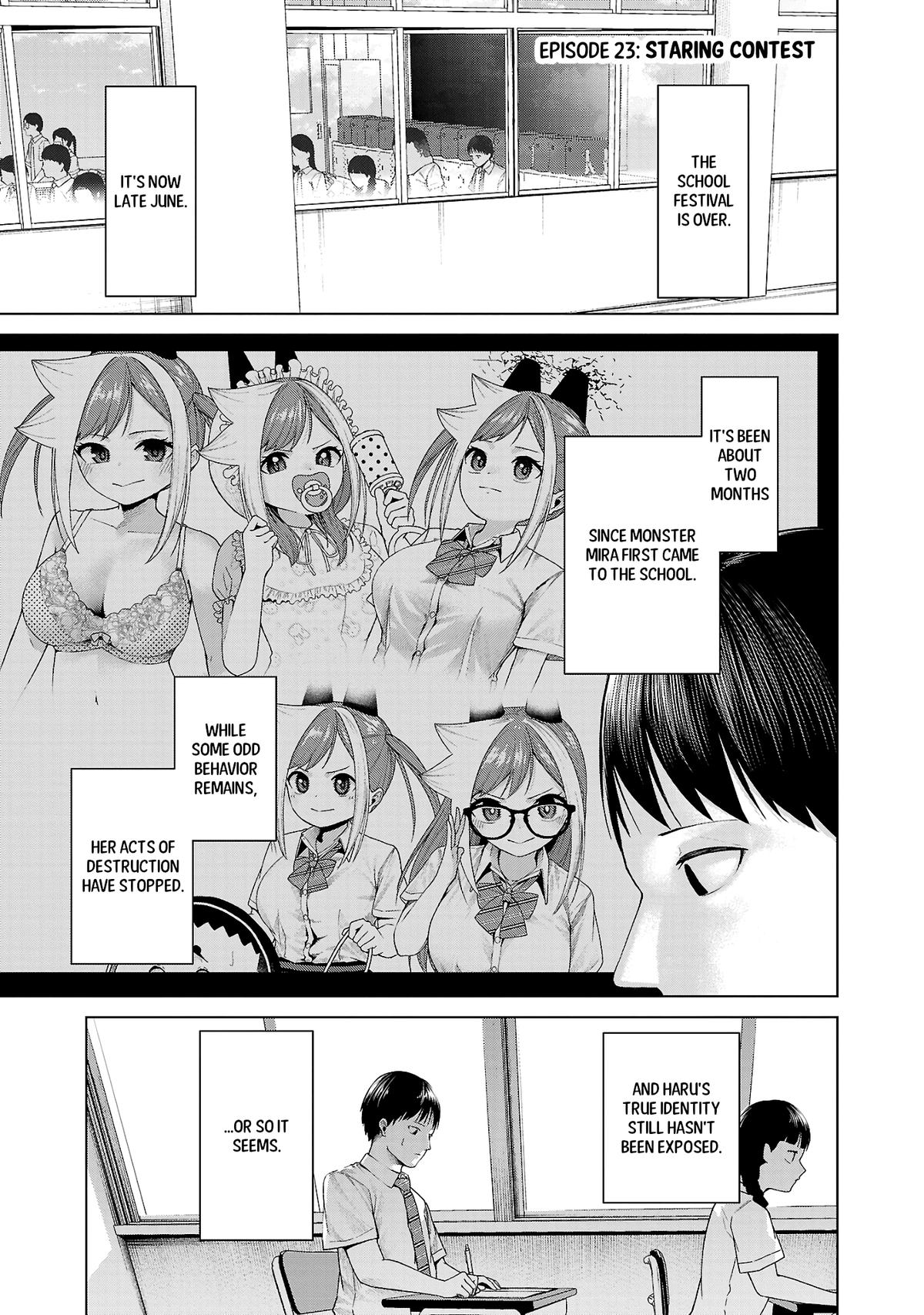 Kaijin Mira no Dai 2 Keitai ga Kawaisugiru Chap 23 - Next Chap 24