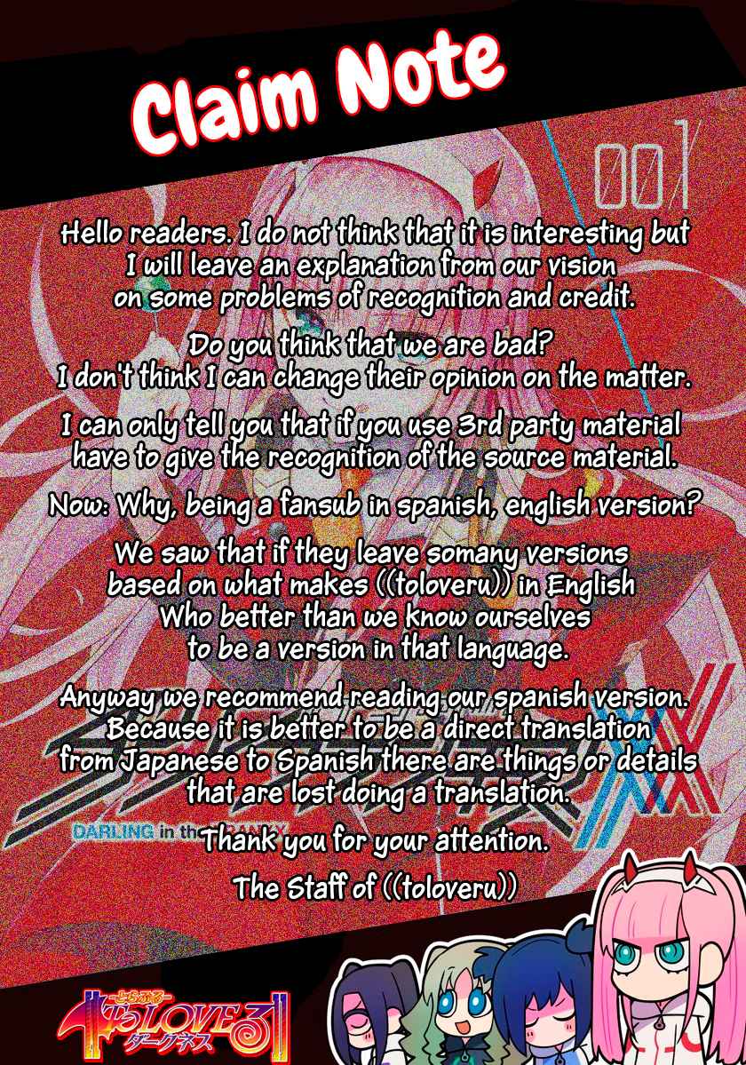 Darling in the FRANXX Chap 10 - Next Chap 11