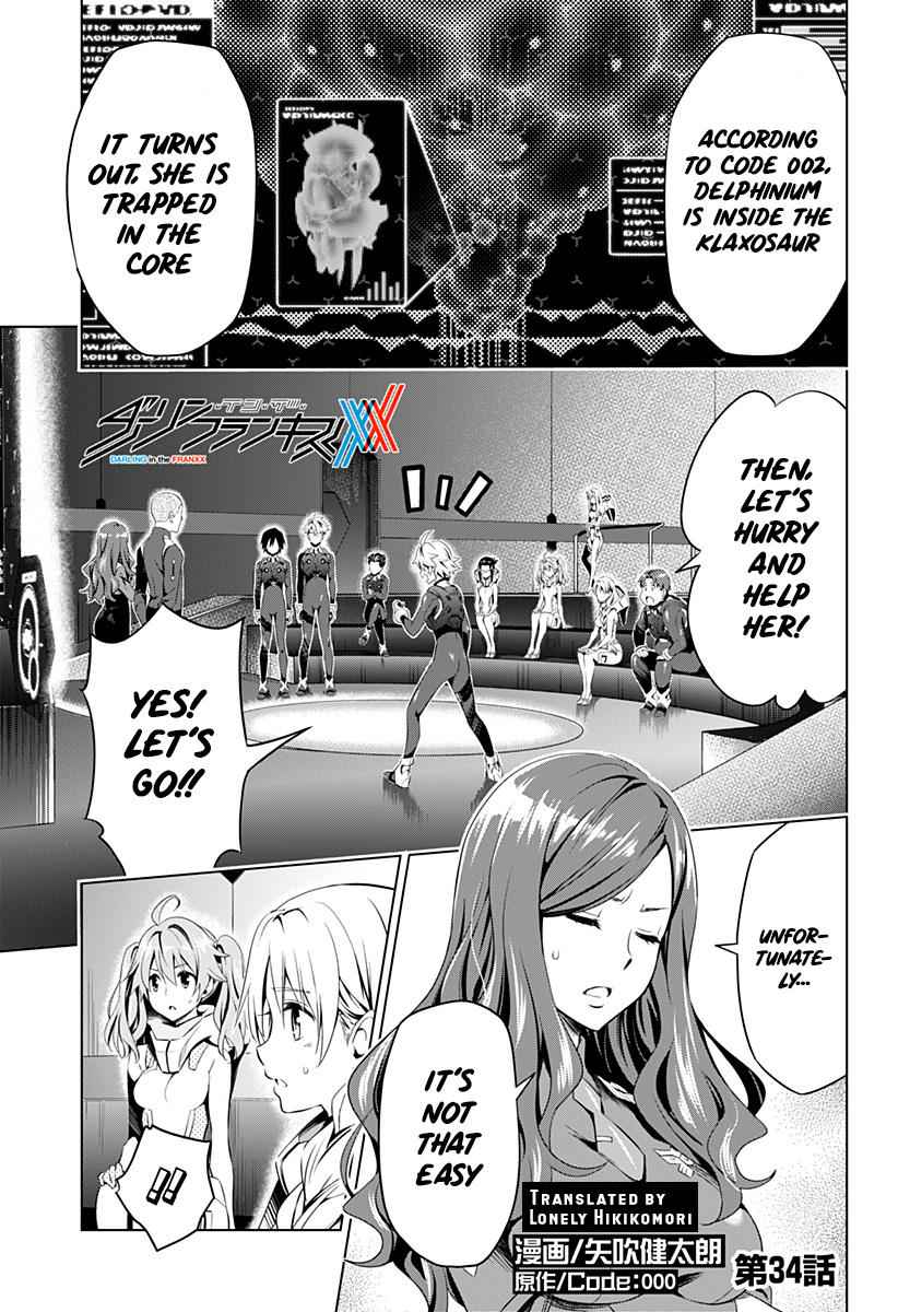 Darling in the FRANXX Chap 34 - Next Chap 35