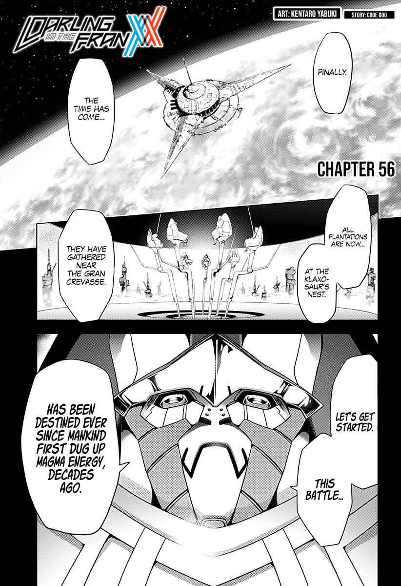 Darling in the FRANXX Chap 56 - Next Chap 57