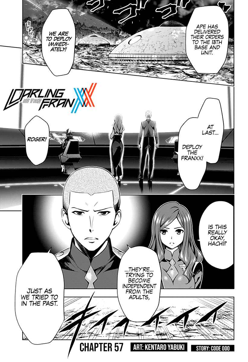 Darling in the FRANXX Chap 57 - Next Chap 58