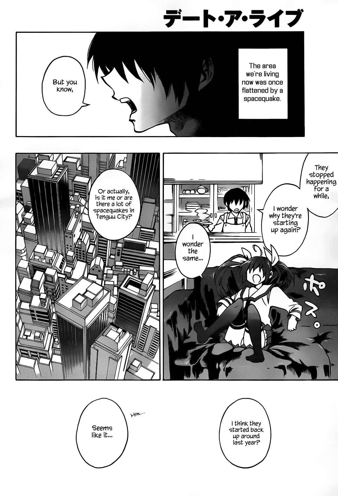 Date a Live Chap 1 - Next Chap 2