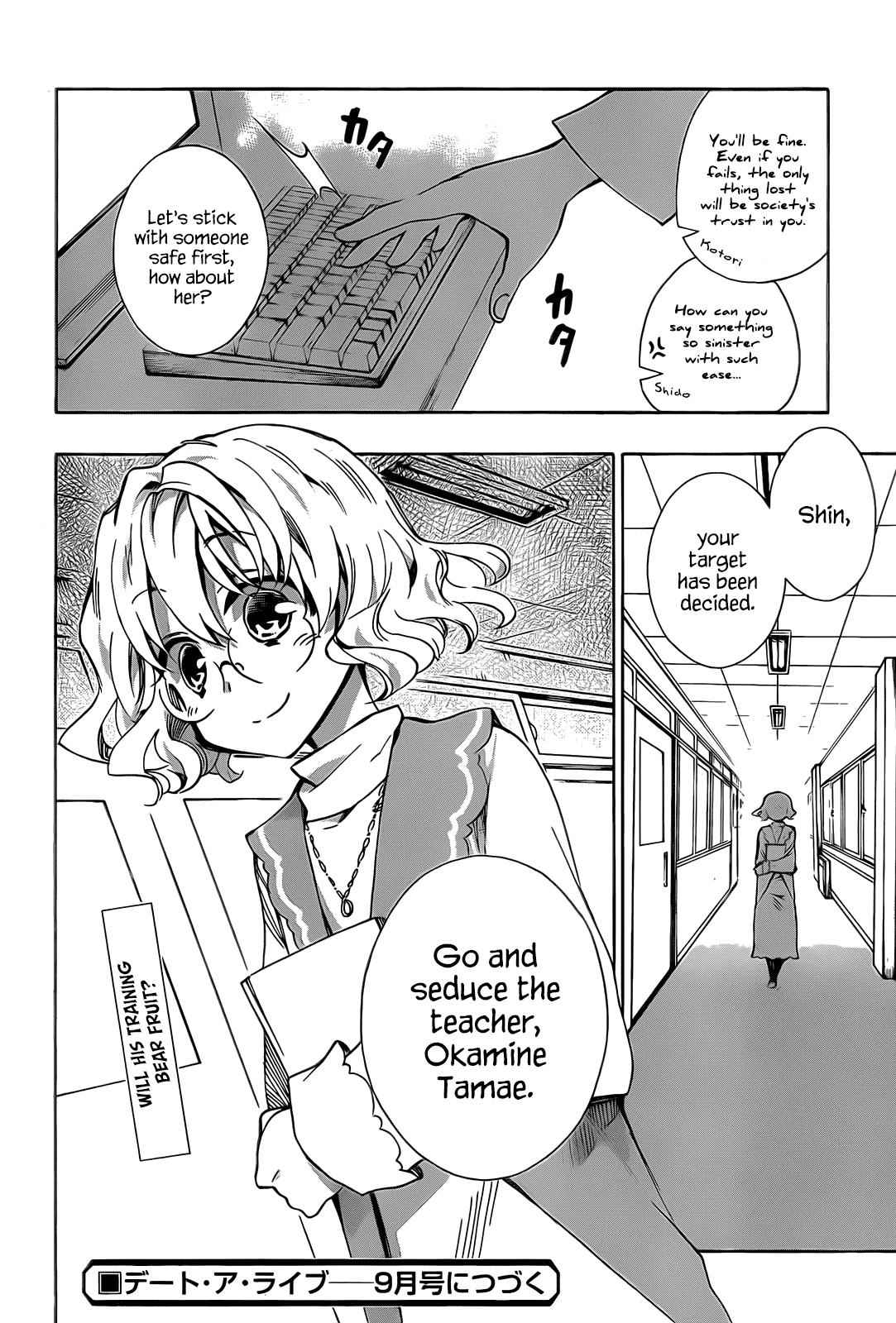 Date a Live Chap 3 - Next Chap 4