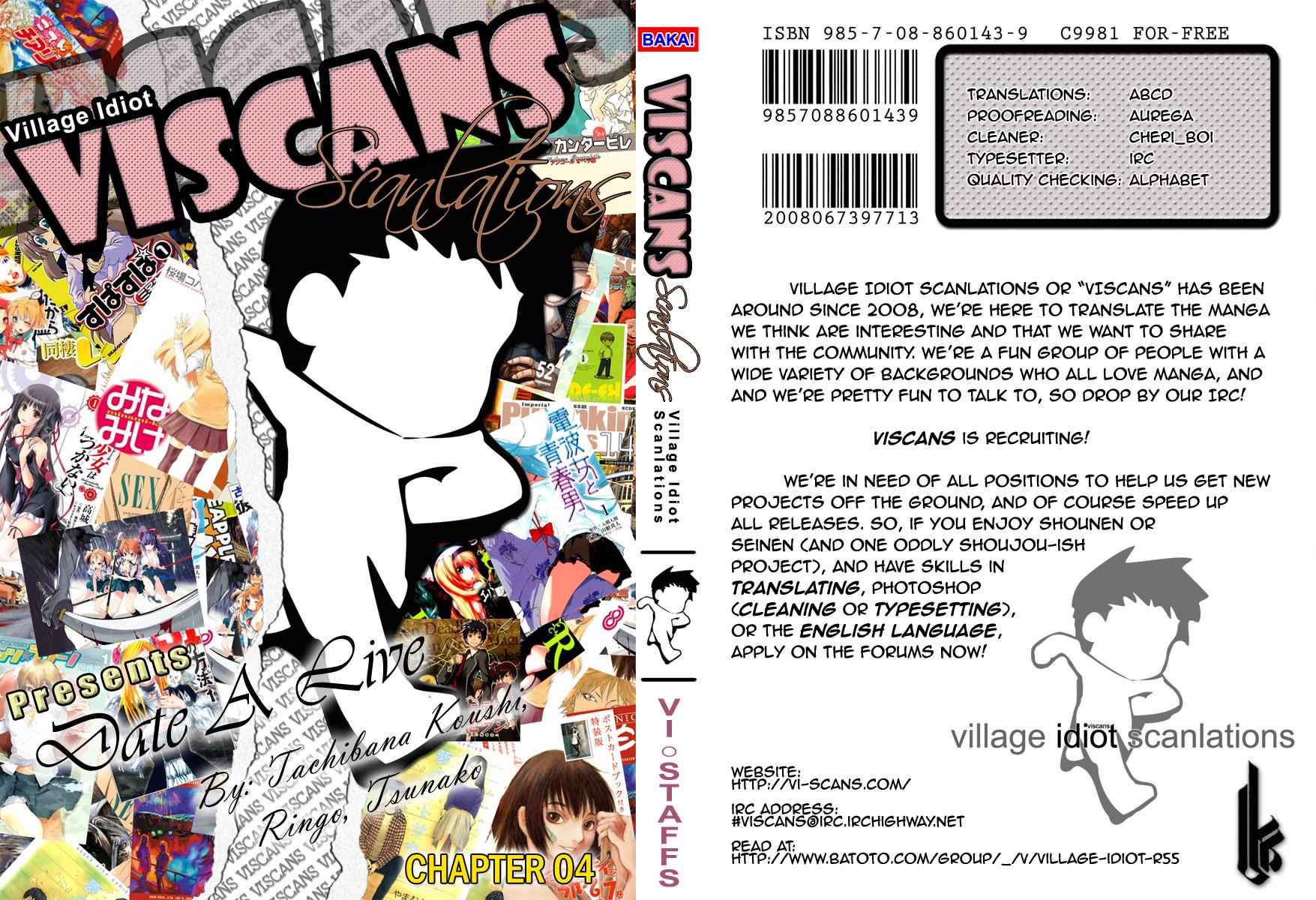 Date a Live Chap 4 - Next Chap 5