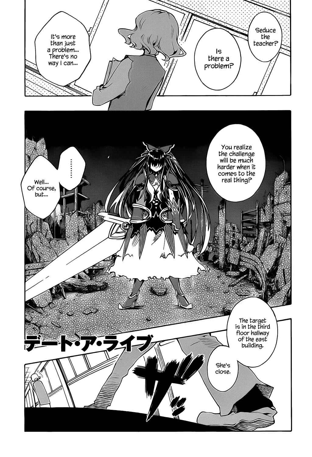 Date a Live Chap 4 - Next Chap 5